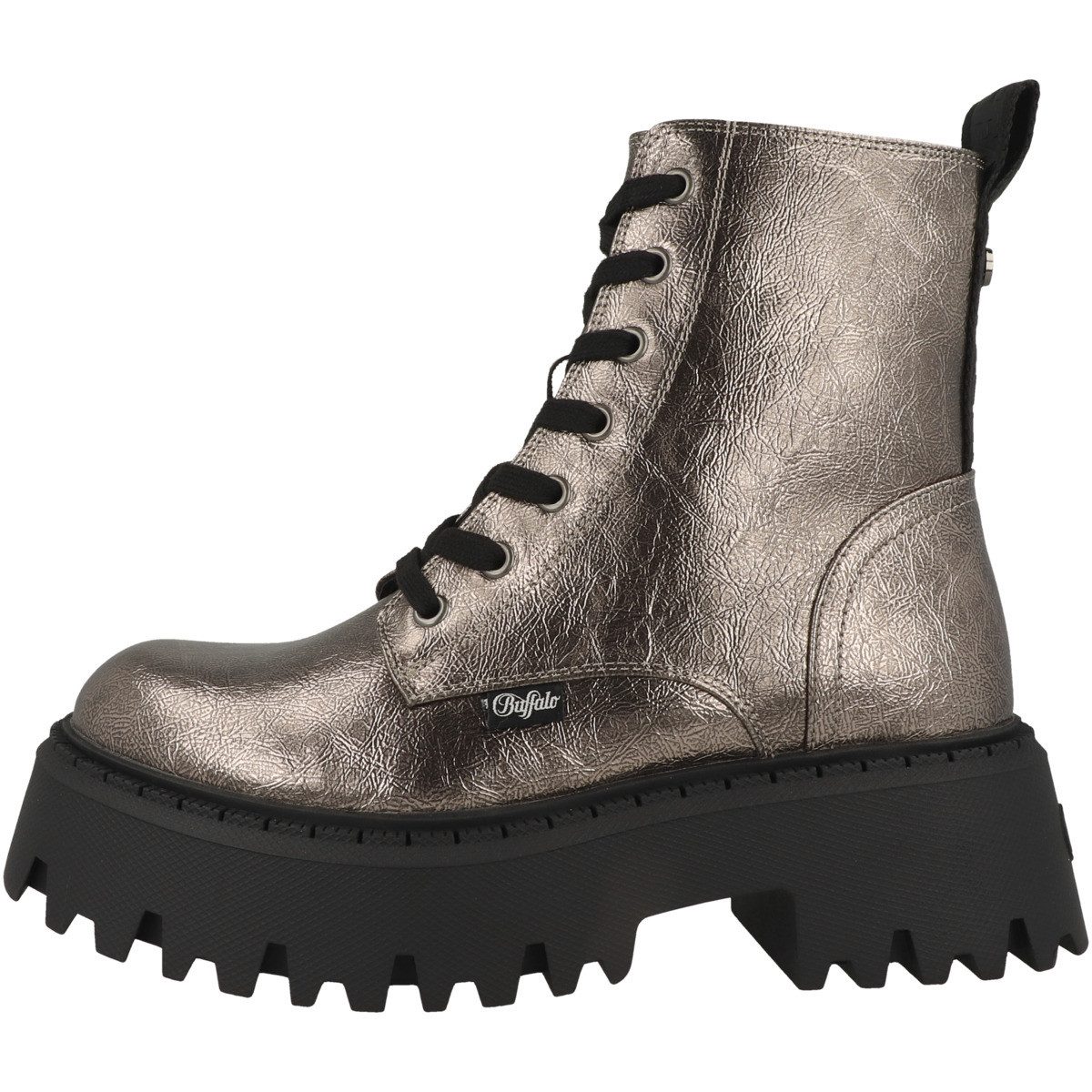 Buffalo Aspen Lace Up Mid Damen Winterboots Stiefeletten, Stiefel, Winterstiefel, Winterboots, Schneestiefel