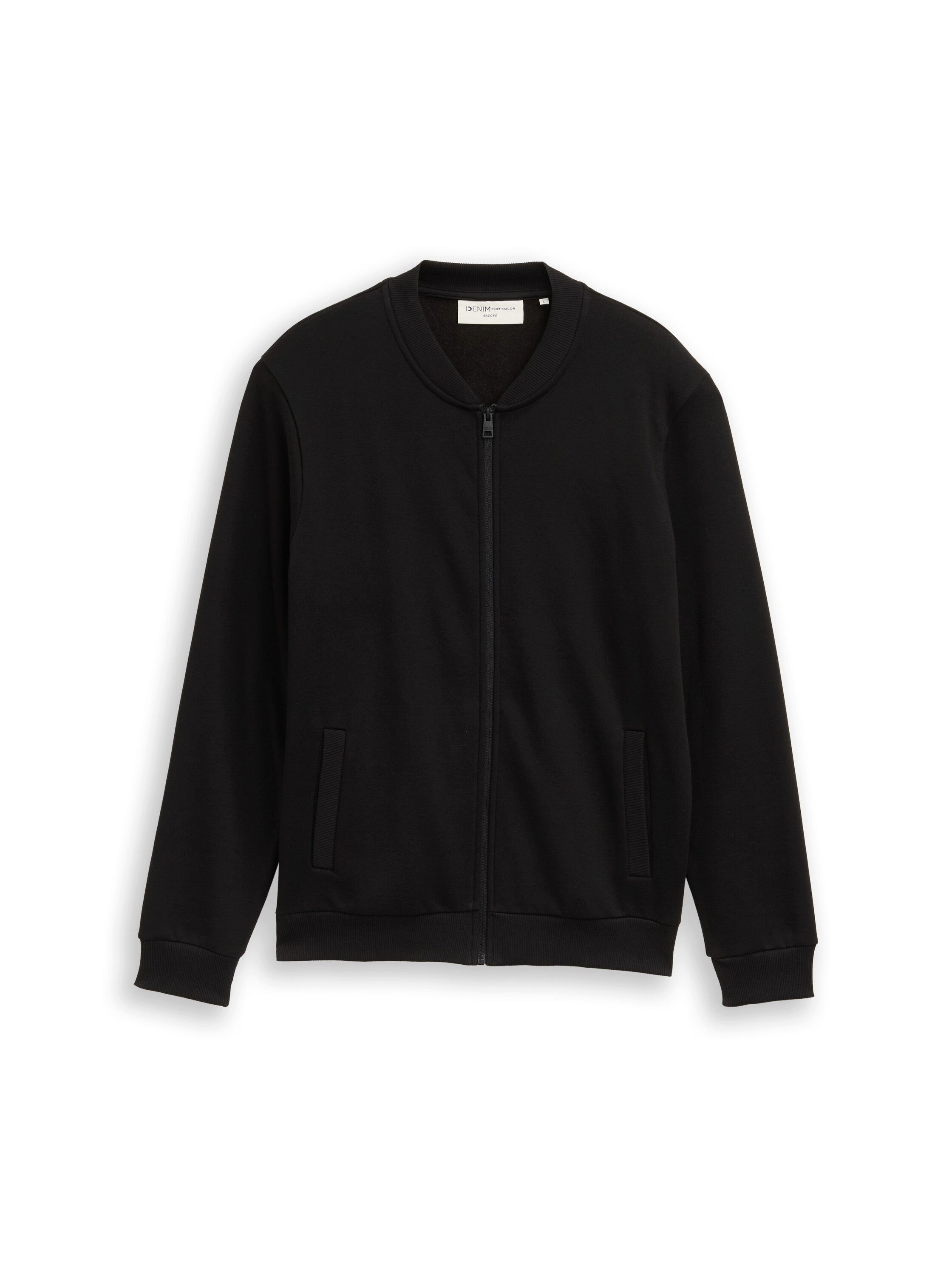TOM TAILOR Denim Sweatshirt mit Rippbündchen