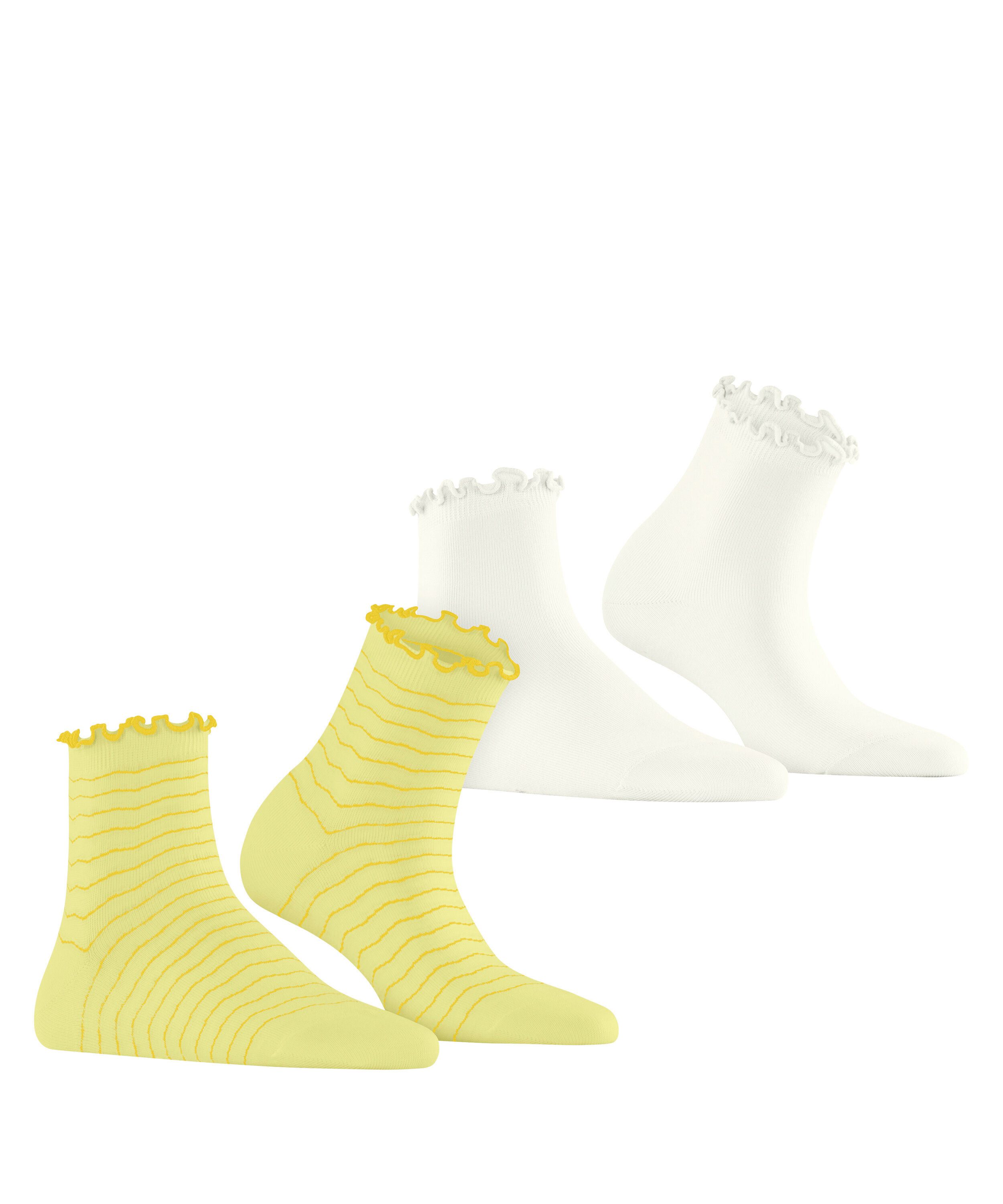 Esprit Kurzsocken Wavy Line 2-Pack (2-Paar)