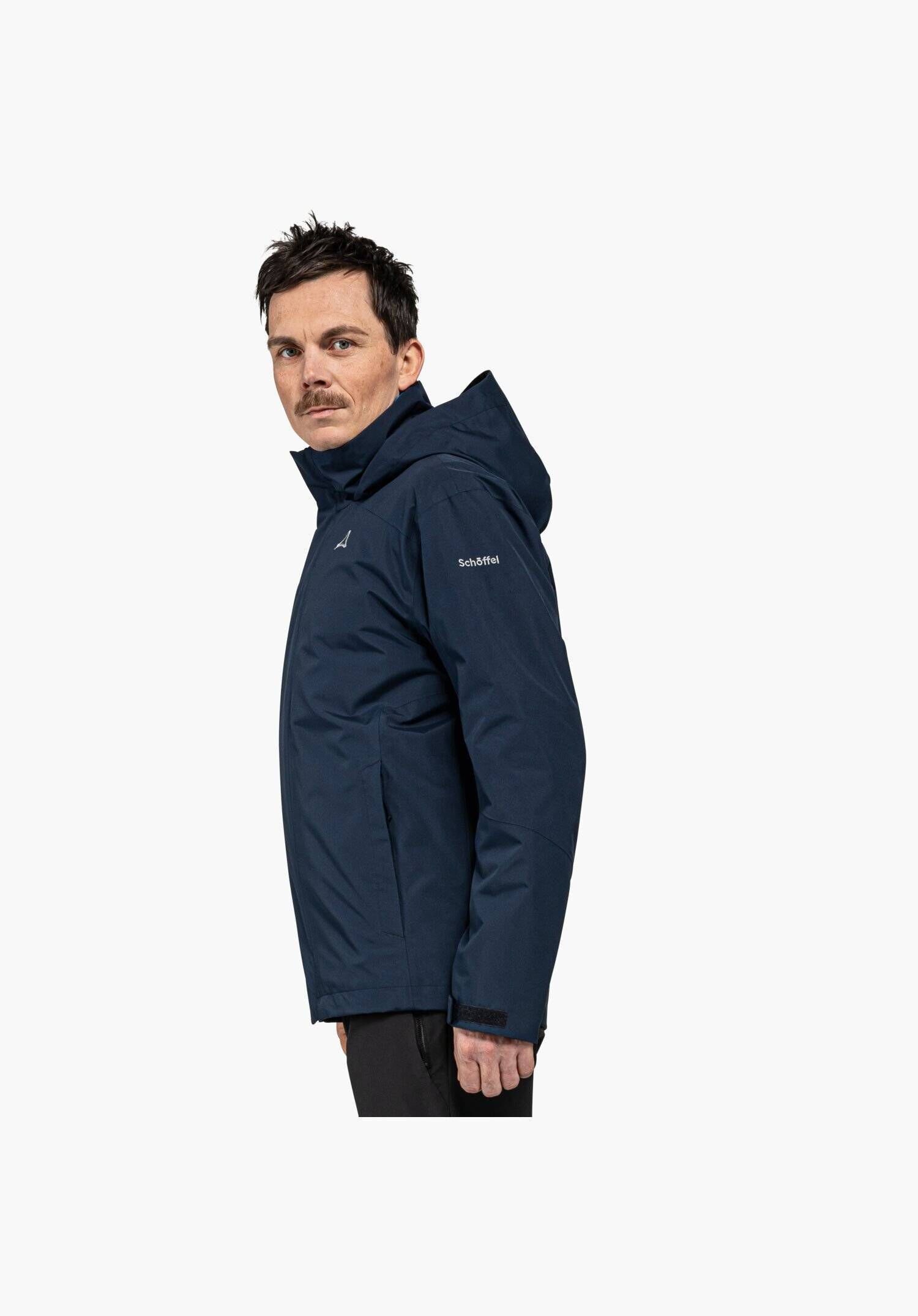 Schöffel Doppeljacke Herren Doppeljacke 3 PARTINELLO in1 blau (296)