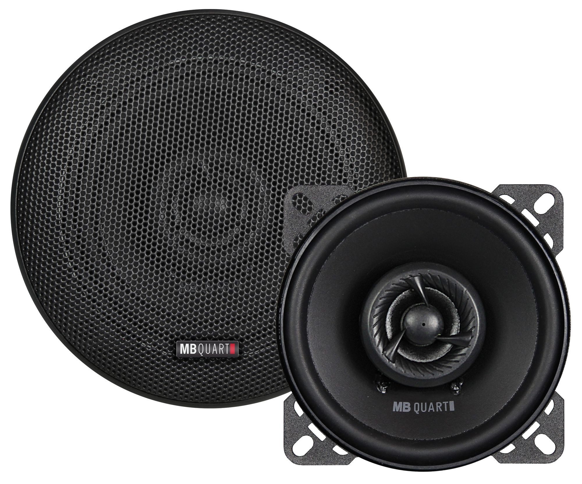MB Quart MB Quart QX100, 10 cm (4) 2-Wege Koaxial-System Auto-Lautsprecher (60 W)