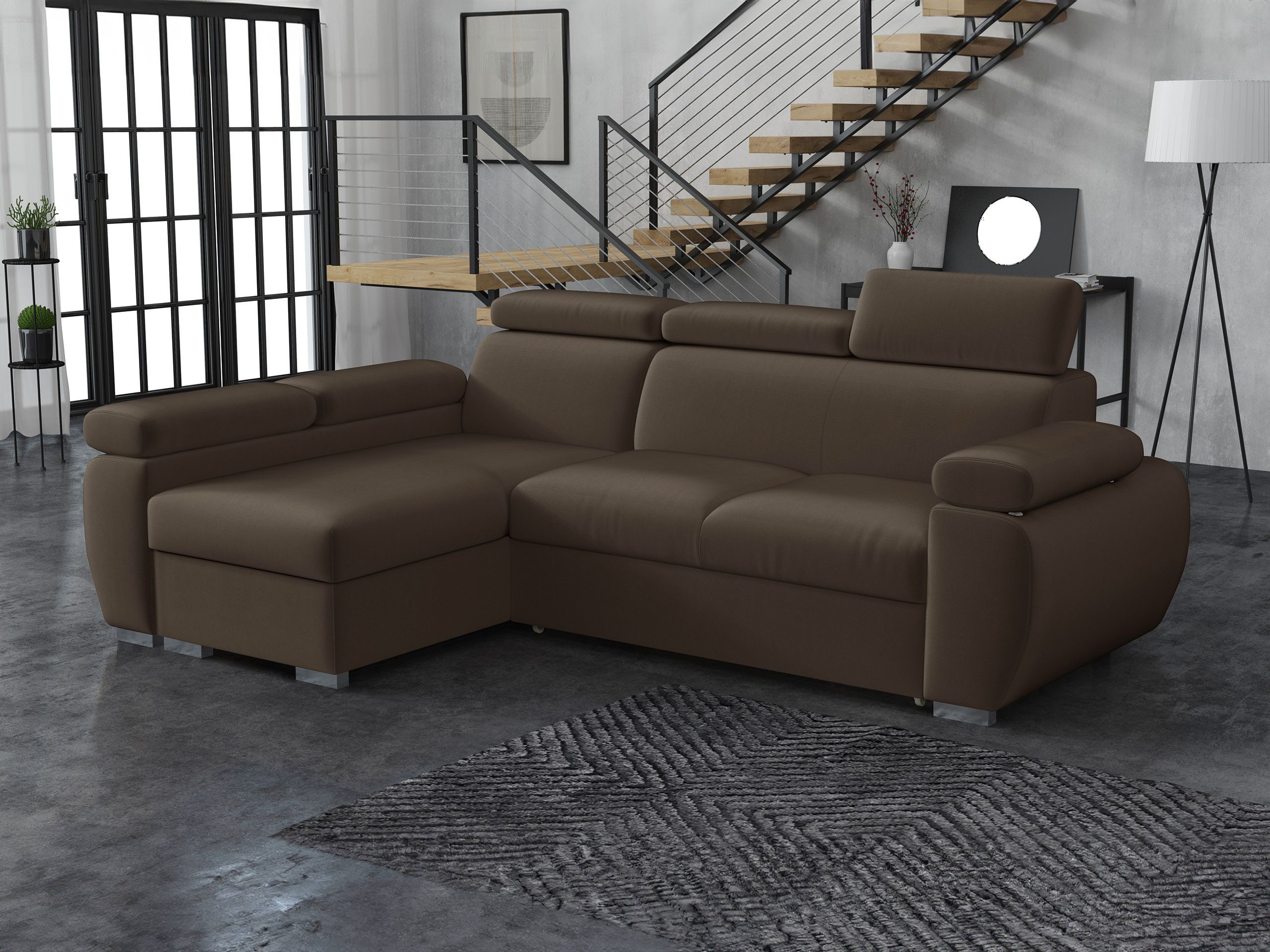 MIRJAN24 Ecksofa Boston Mini, mit Bettkasten günstig online kaufen