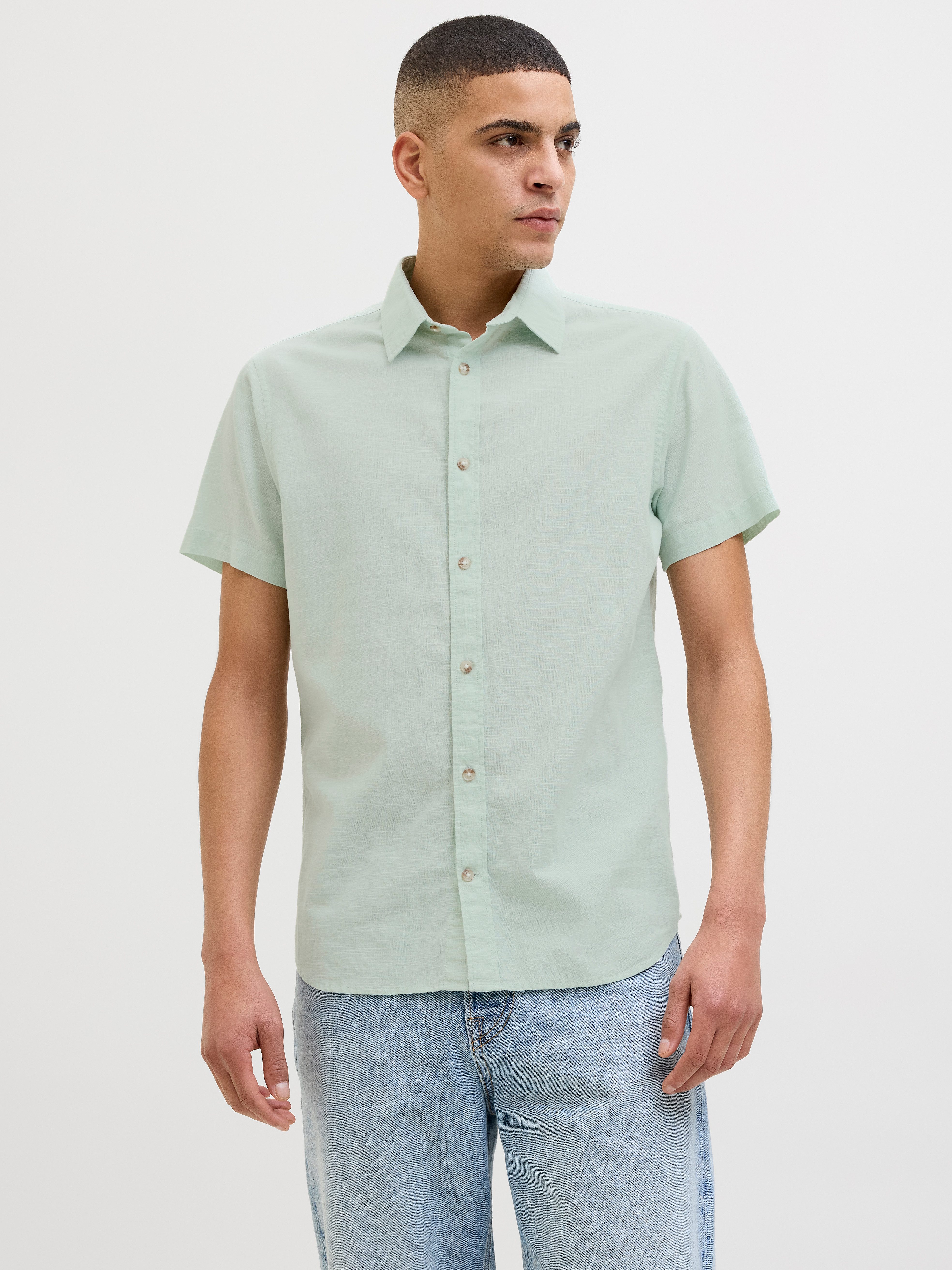 Jack & Jones Kurzarmhemd JJESUMMER SHIRT SS SN günstig online kaufen