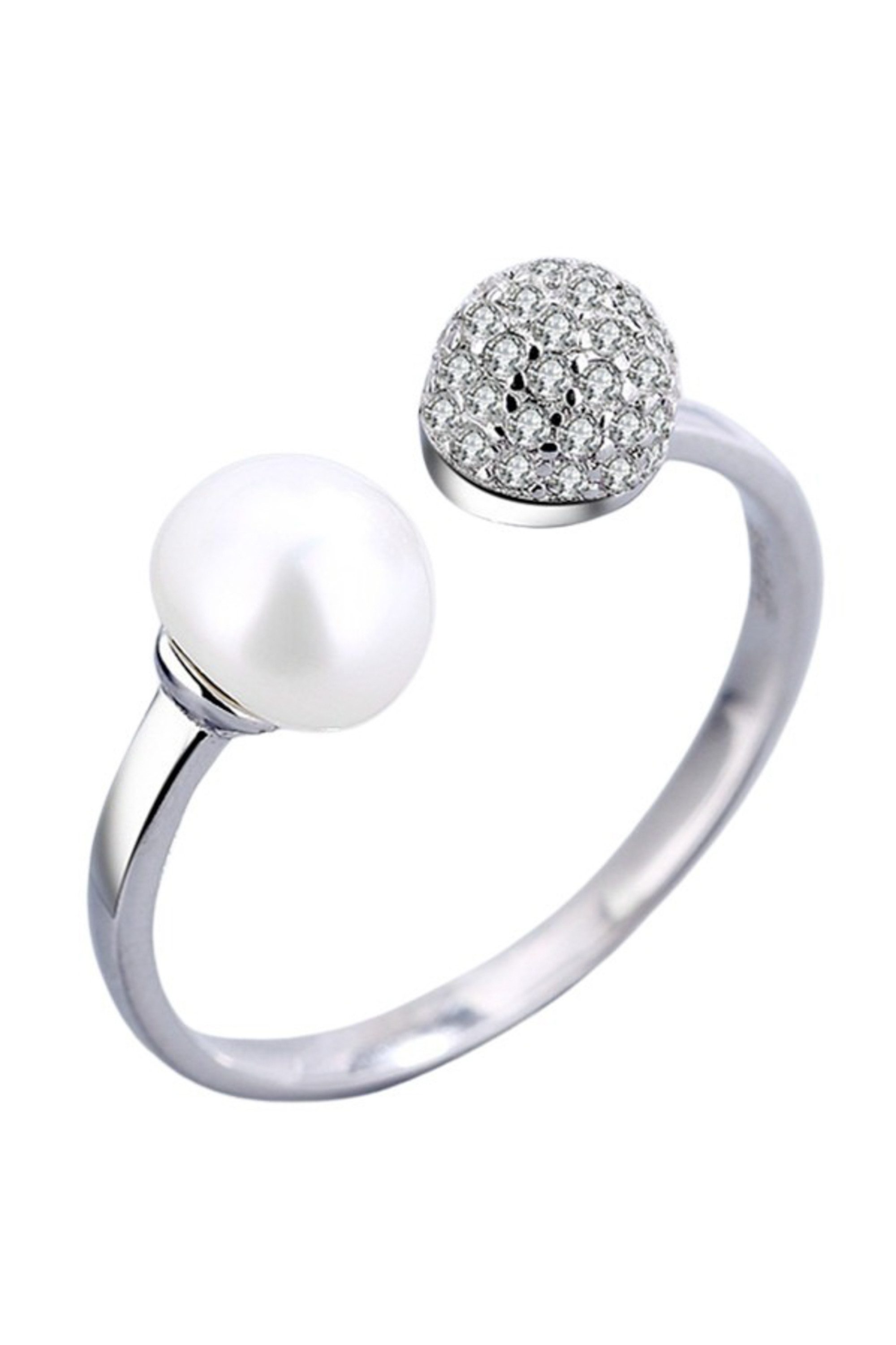 COLLEZIONE ALESSANDRO Silberring Perle günstig online kaufen