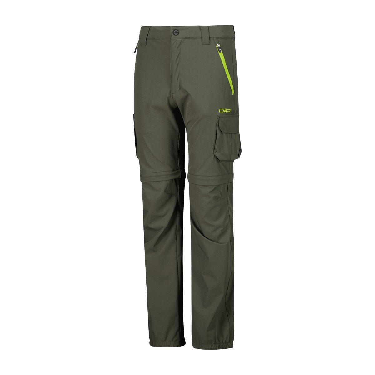 CMP Trekkinghose KID ZIP OFF PANT OIL GREEN