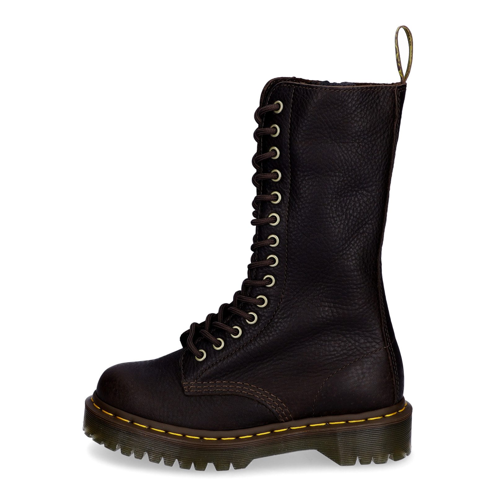 DR. MARTENS Dr. Martens Damen Schnürstiefel dunkelbraun Schnürboots