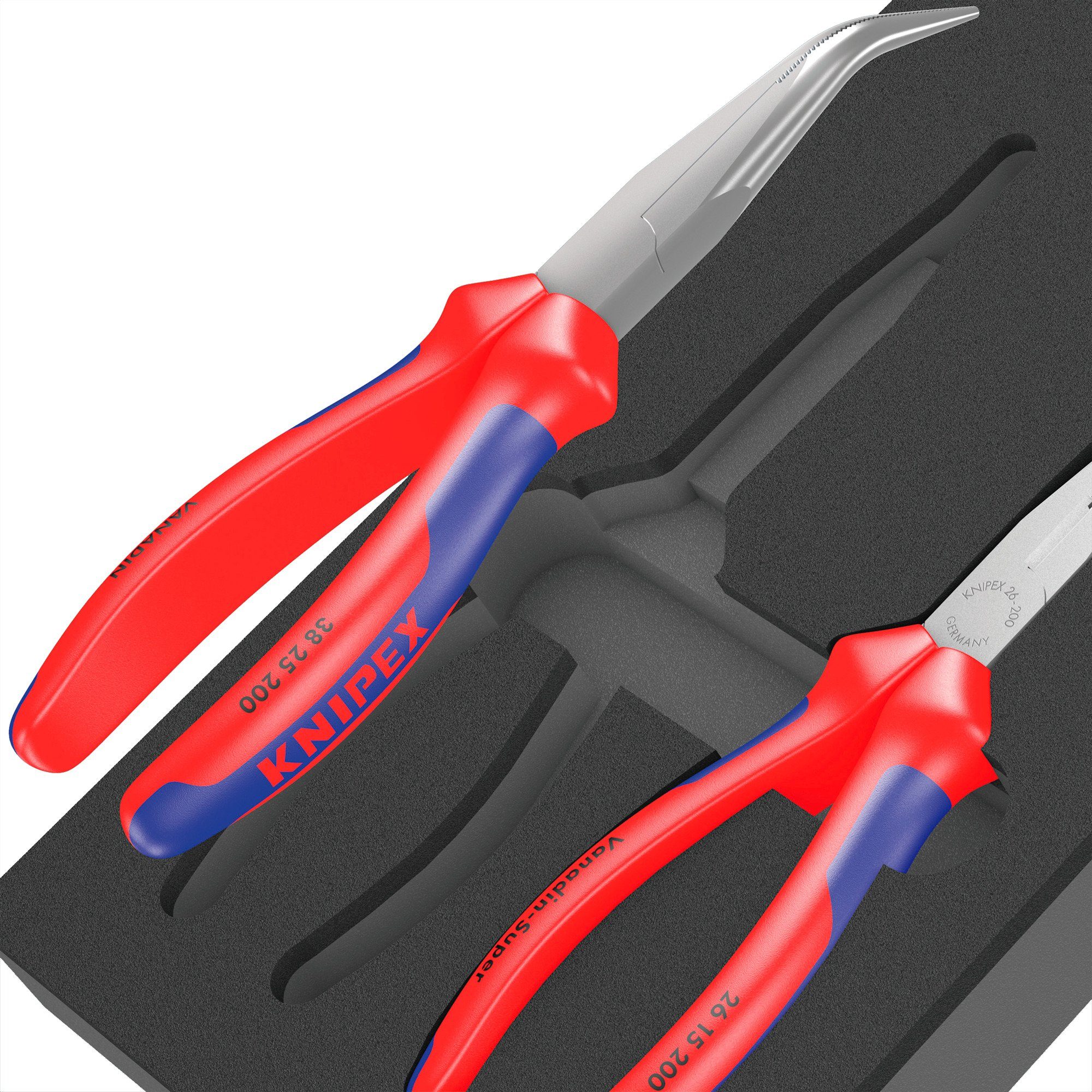 Wera Zangenset Wera 9781 Schaumstoffeinlage KNIPEX Zangen Set 2