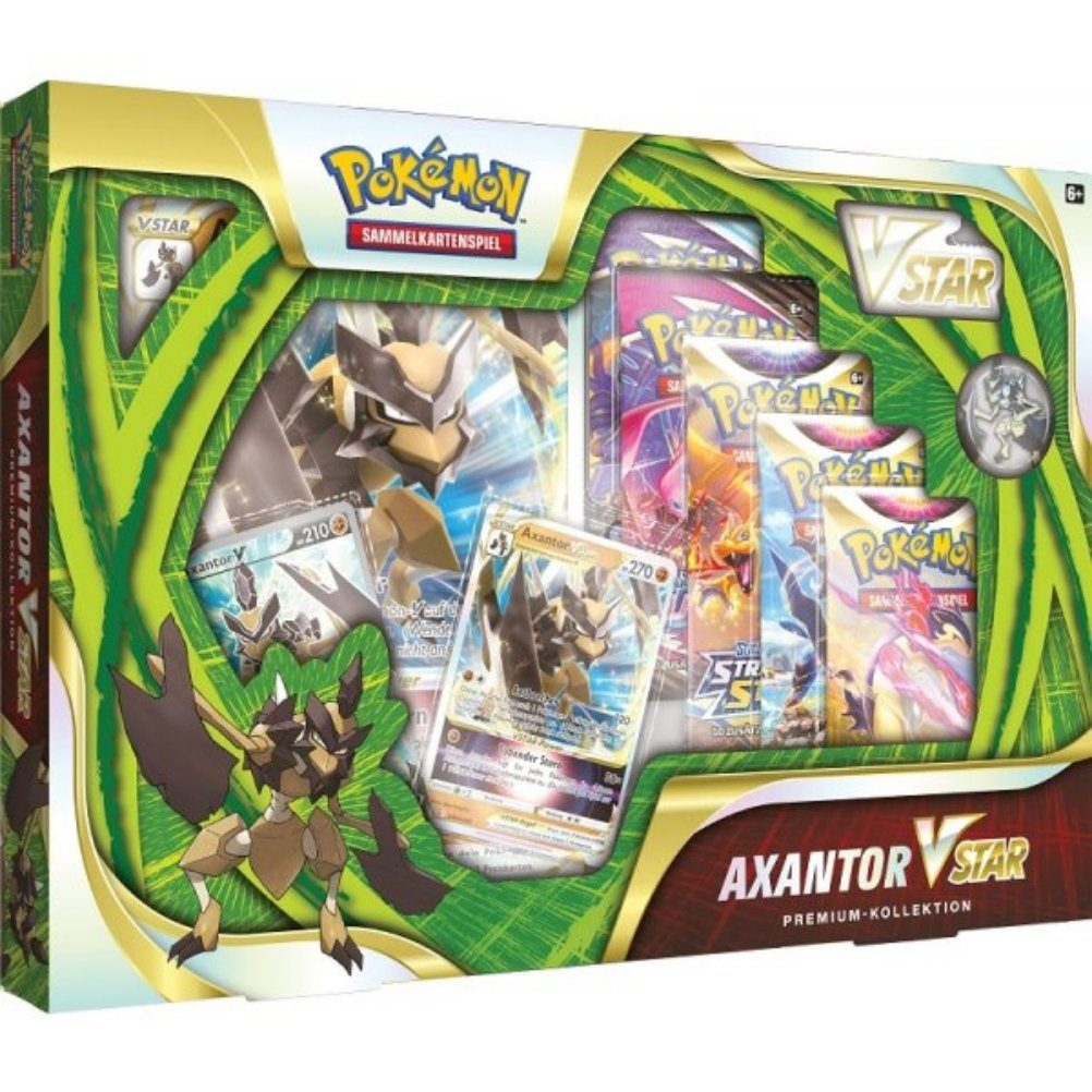 The Pokémon Company International Sammelkarte Pokémon Axantor VStar Premium günstig online kaufen