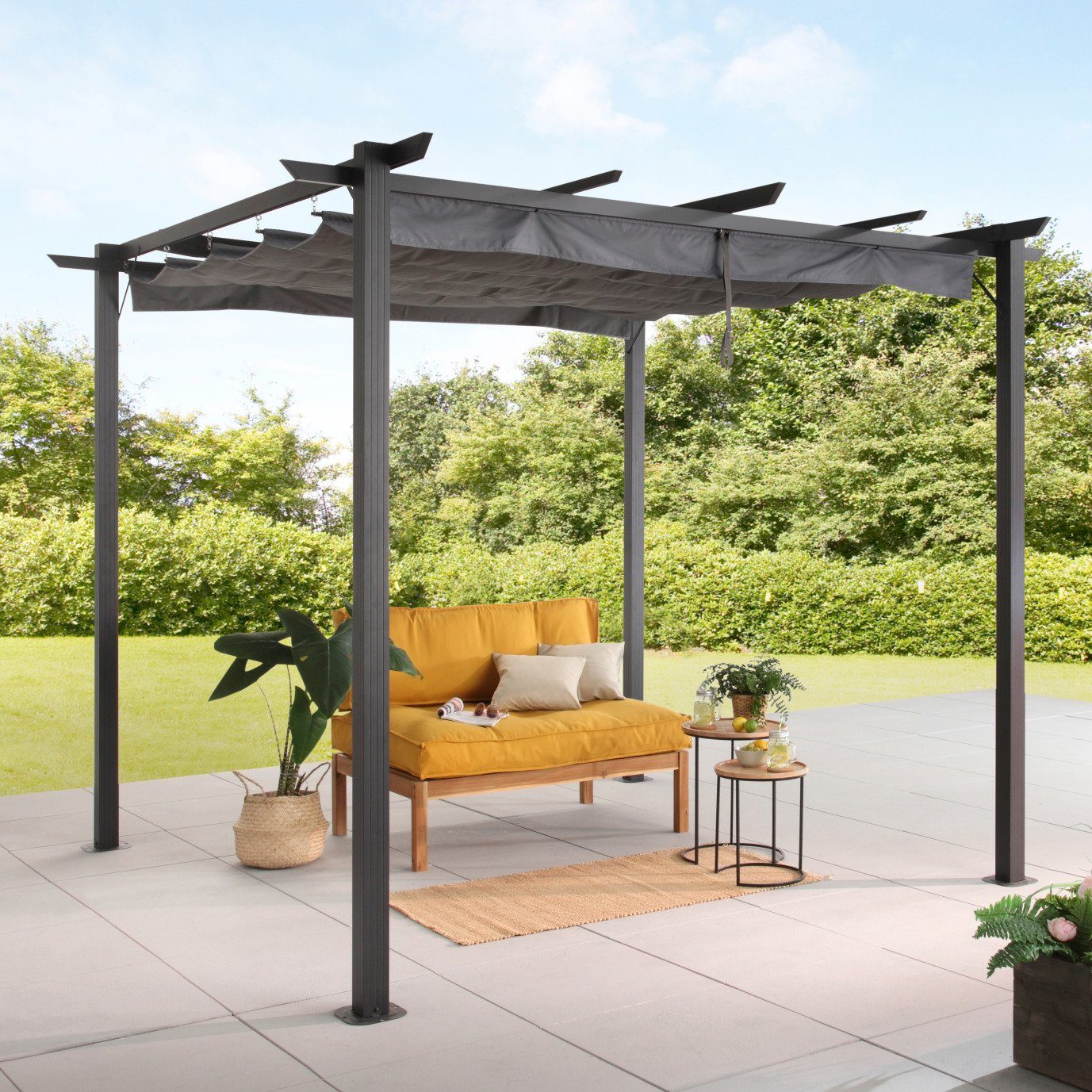 KONIFERA Pavillon-Ersatzdach, geeignet für »Tilos«, BxT: 295x295 cm günstig online kaufen