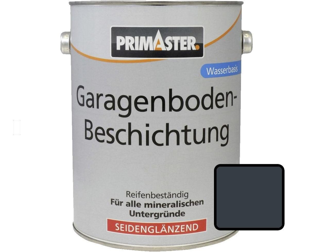 anthrazit 5 Zementfarbe Primaster Garagenbodenbeschichtung L Primaster