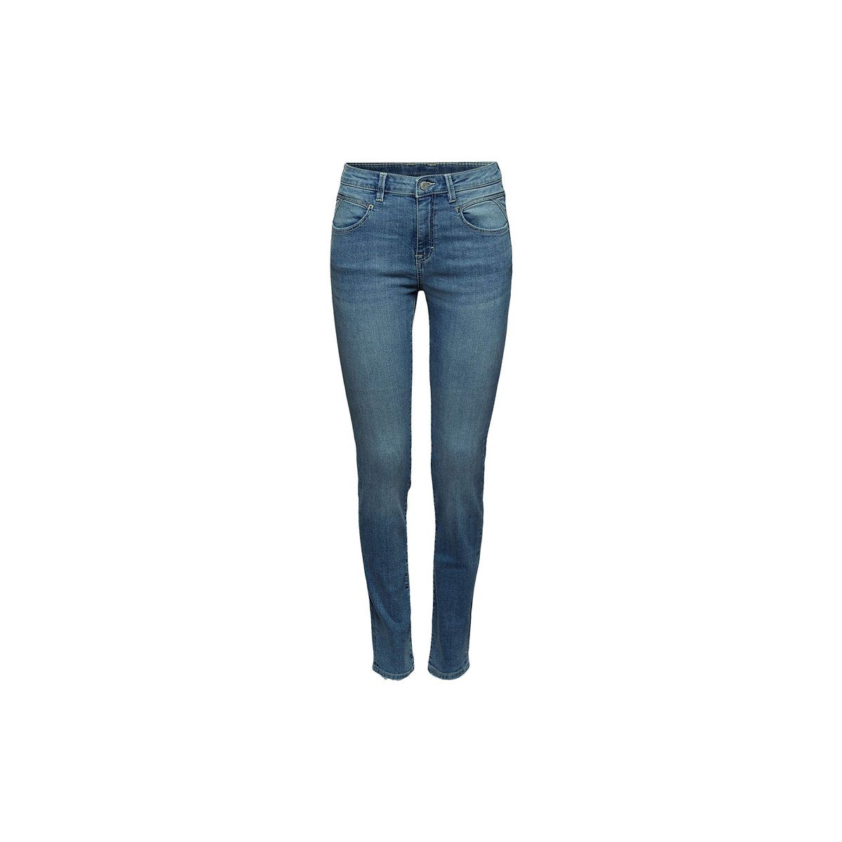 Esprit 5-Pocket-Jeans blau regular (1-tlg)