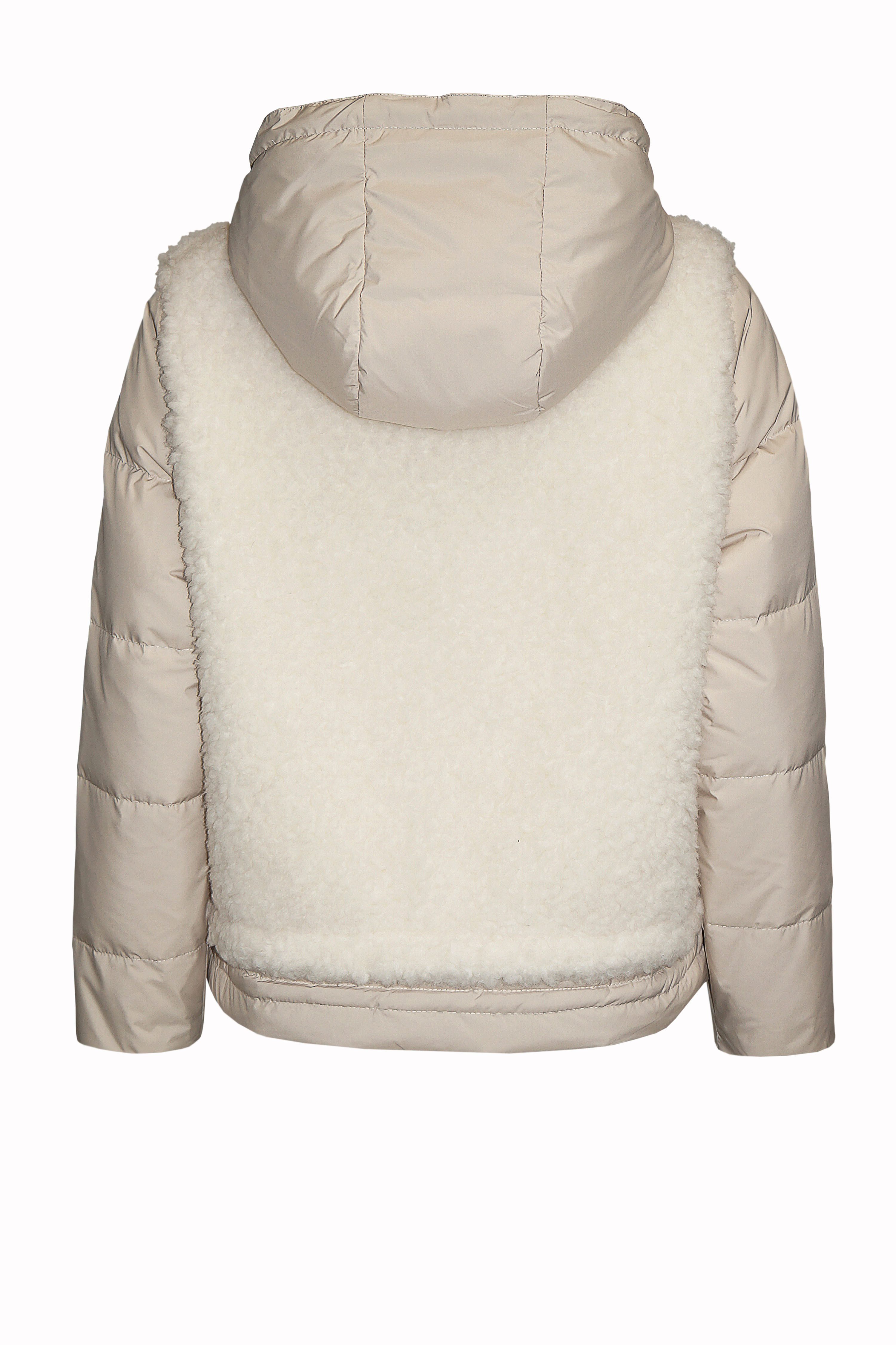 FUNK since 1776 Steppjacke mit Wolle und Kapuze