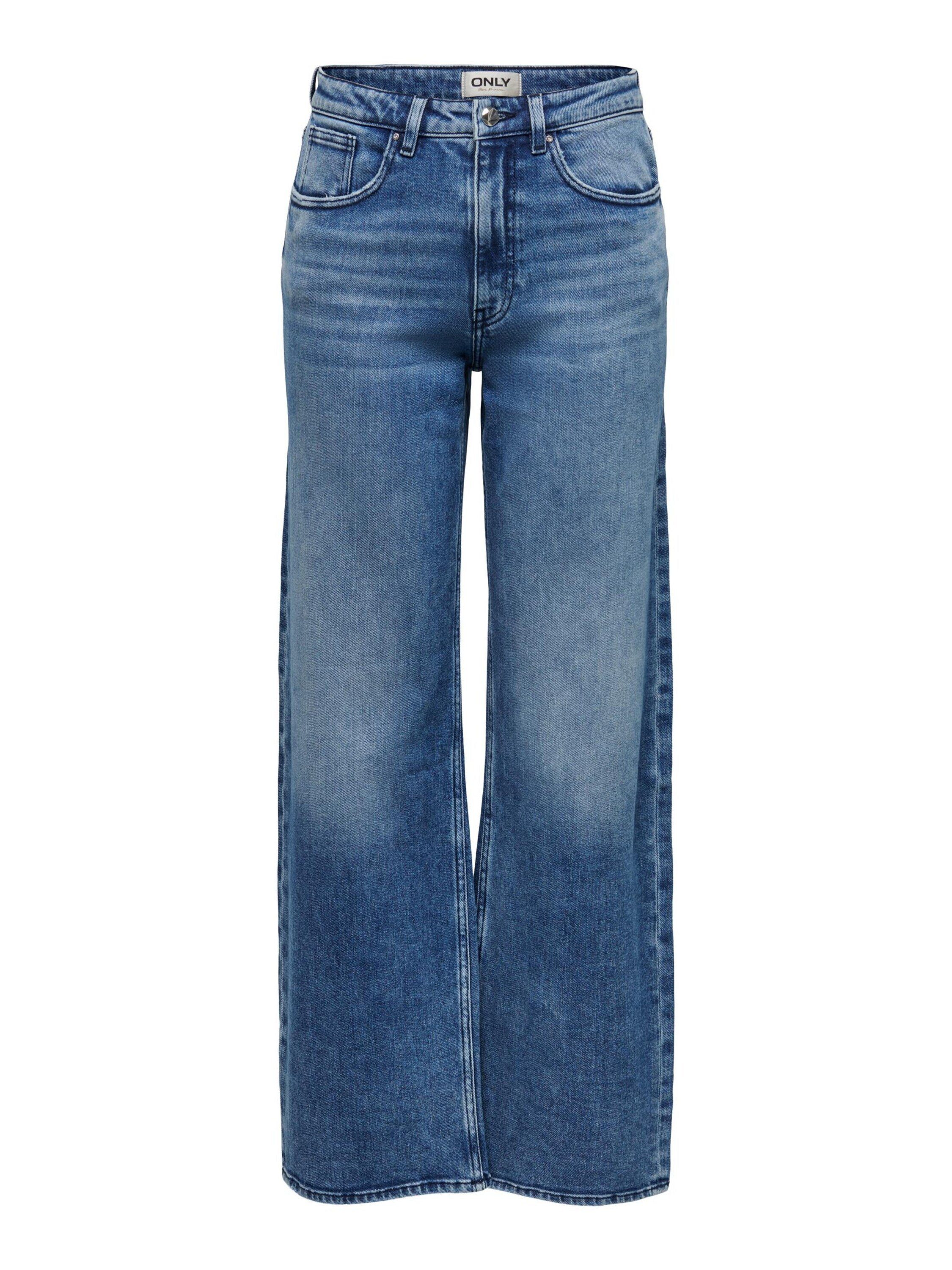 ONLY Weite Jeans Juicy (1-tlg) Plain/ohne Details