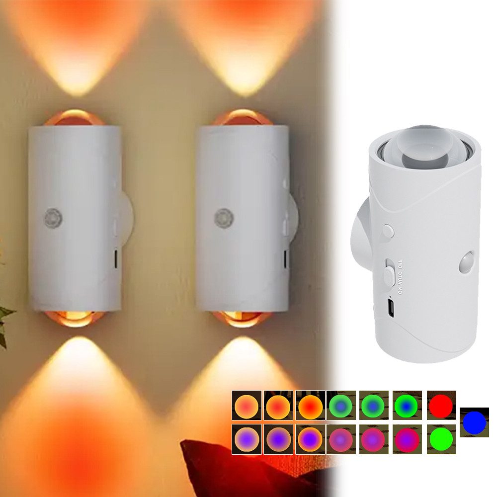 PRIISF Wandstrahler Wandleuchte Akku LED Wandlampe günstig online kaufen