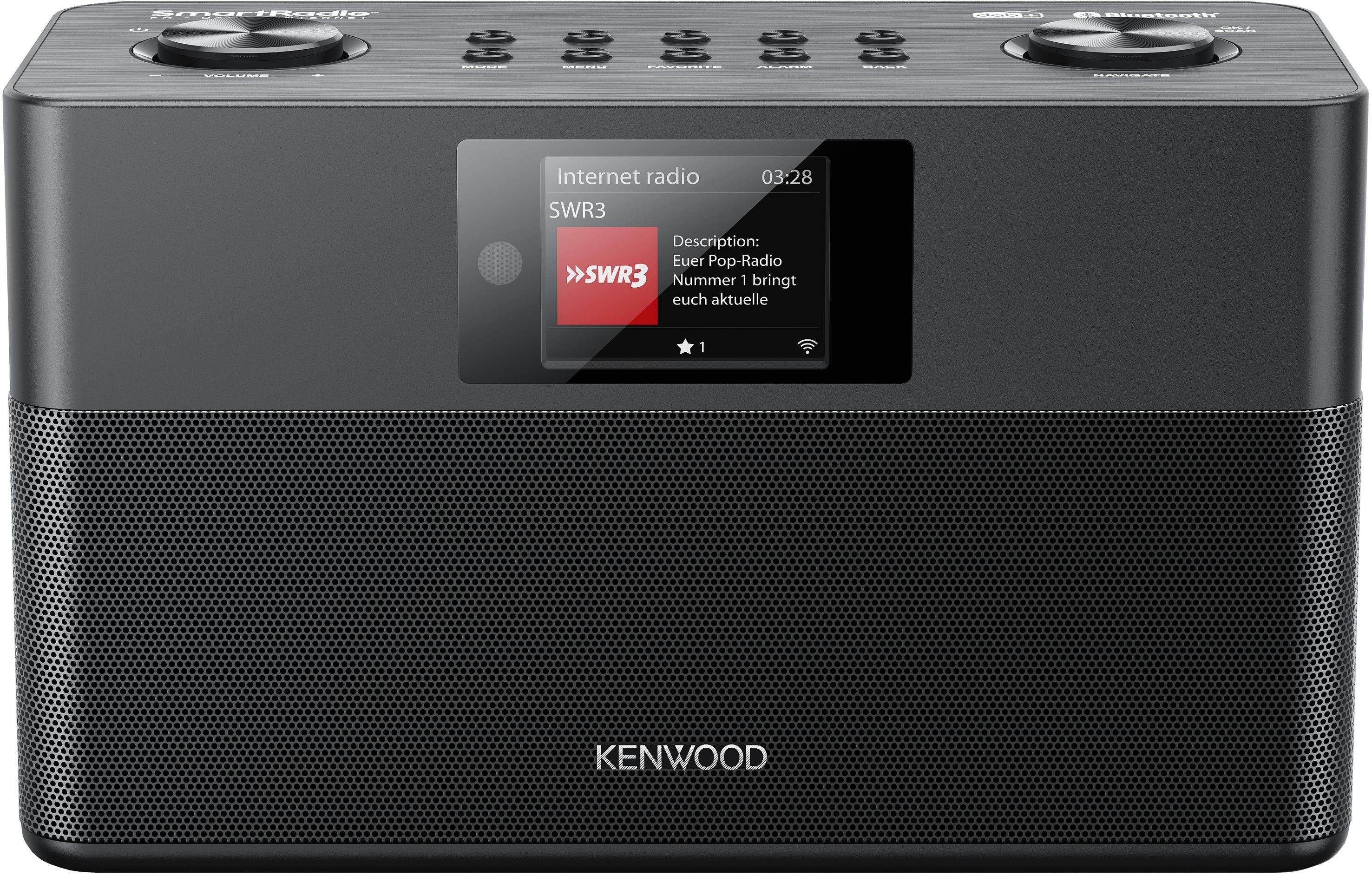 Kenwood CRST100S schwarz Digitalradio (DAB) (Digitalradio (DAB), Fernbedienbar per Smartphone-App)