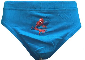 Spiderman Slip 9x Jungen Unterhosen SPIDER-MAN Set Slips Schlüpfer 98 104 110 116 128