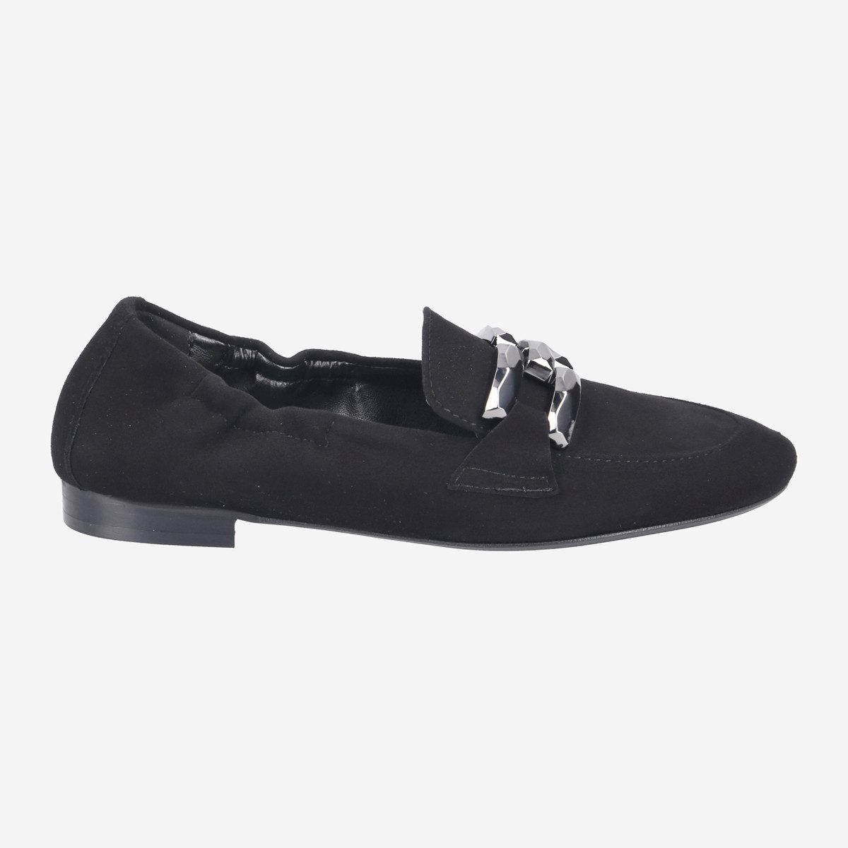 Lüke Schuhe VALENTINA NERO, Slipper & Mokassin in Schwarz für Damen Slipper