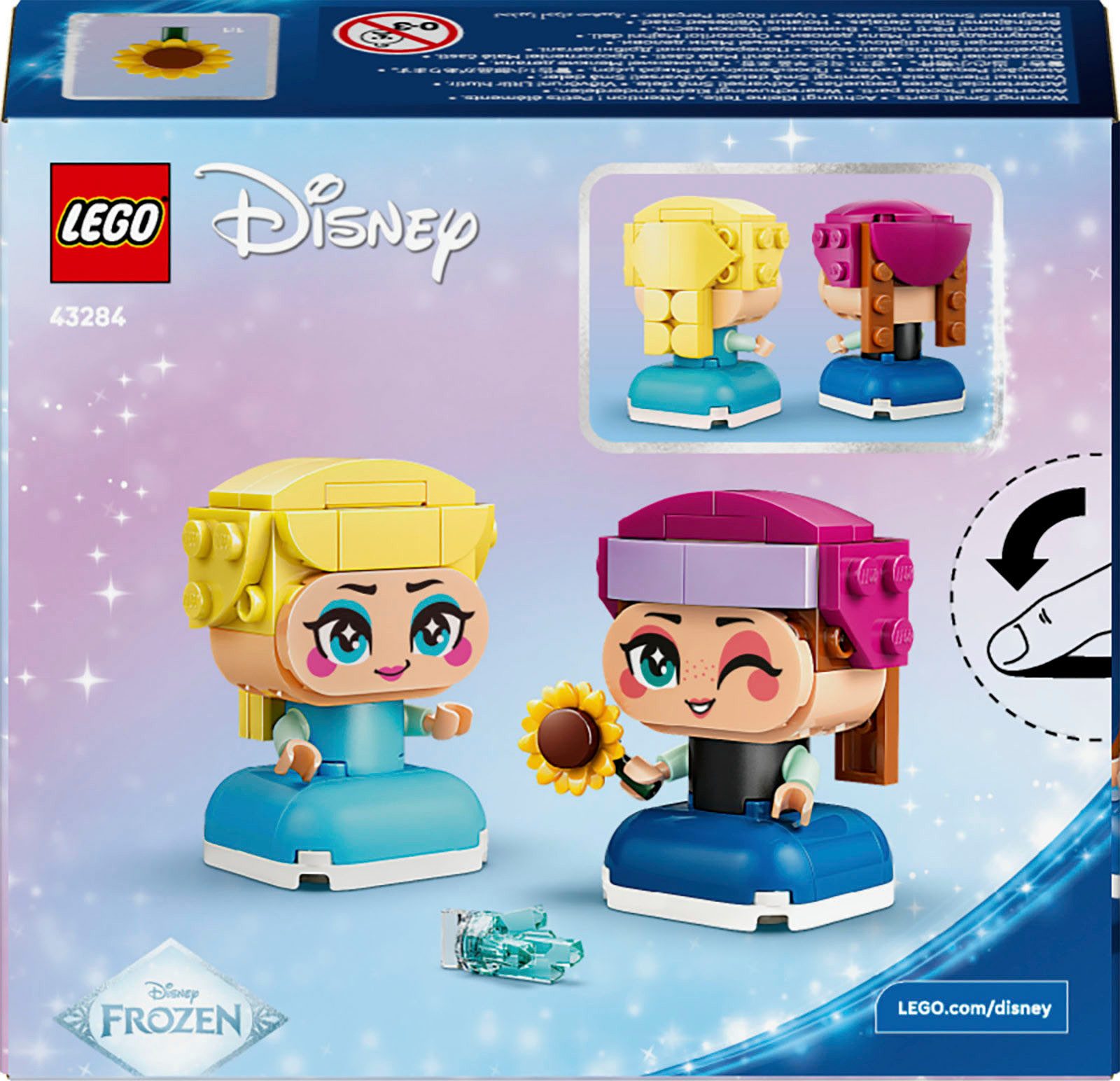 LEGO® Die Mini-Prinzessinnen Anna und Elsa (43284), LEGO Disney Princess Ko günstig online kaufen