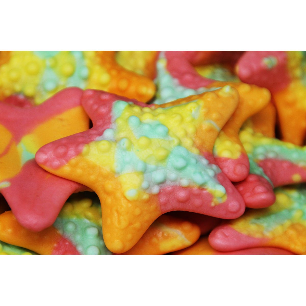 TROLLI Süßigkeit, Trolli Seesterne aus Schaumzucker extraweiche Konsistenz 975g