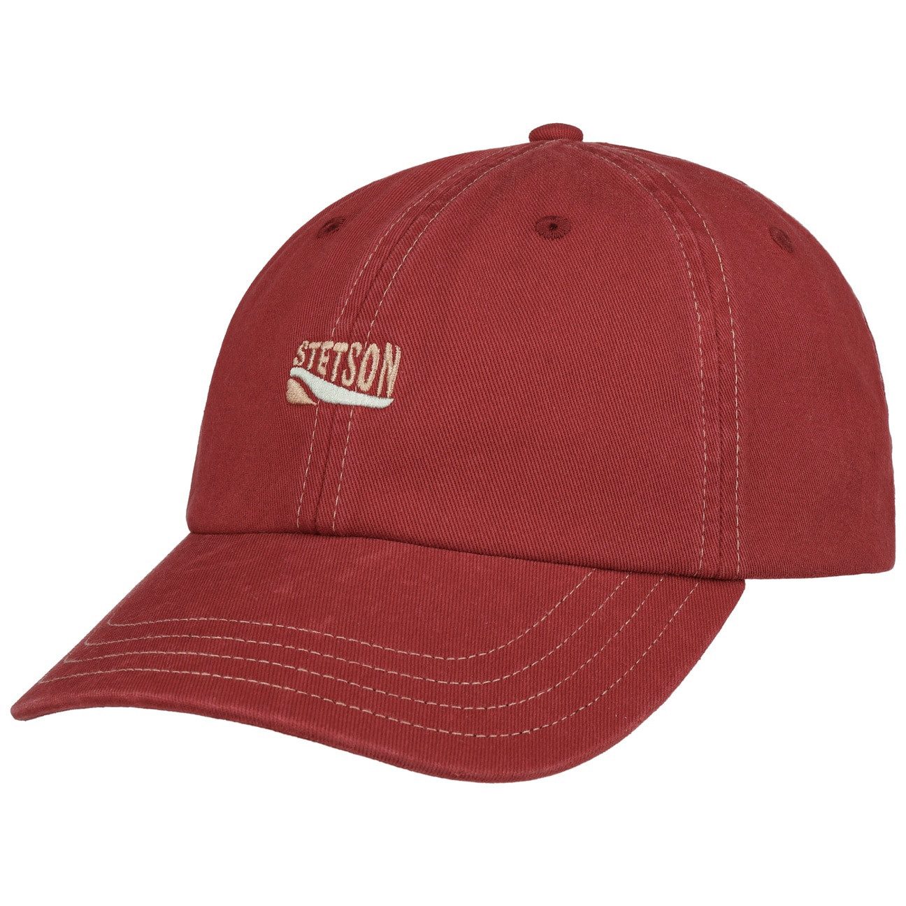 Stetson Baseball Cap (1-St) Basecap Metallschnalle