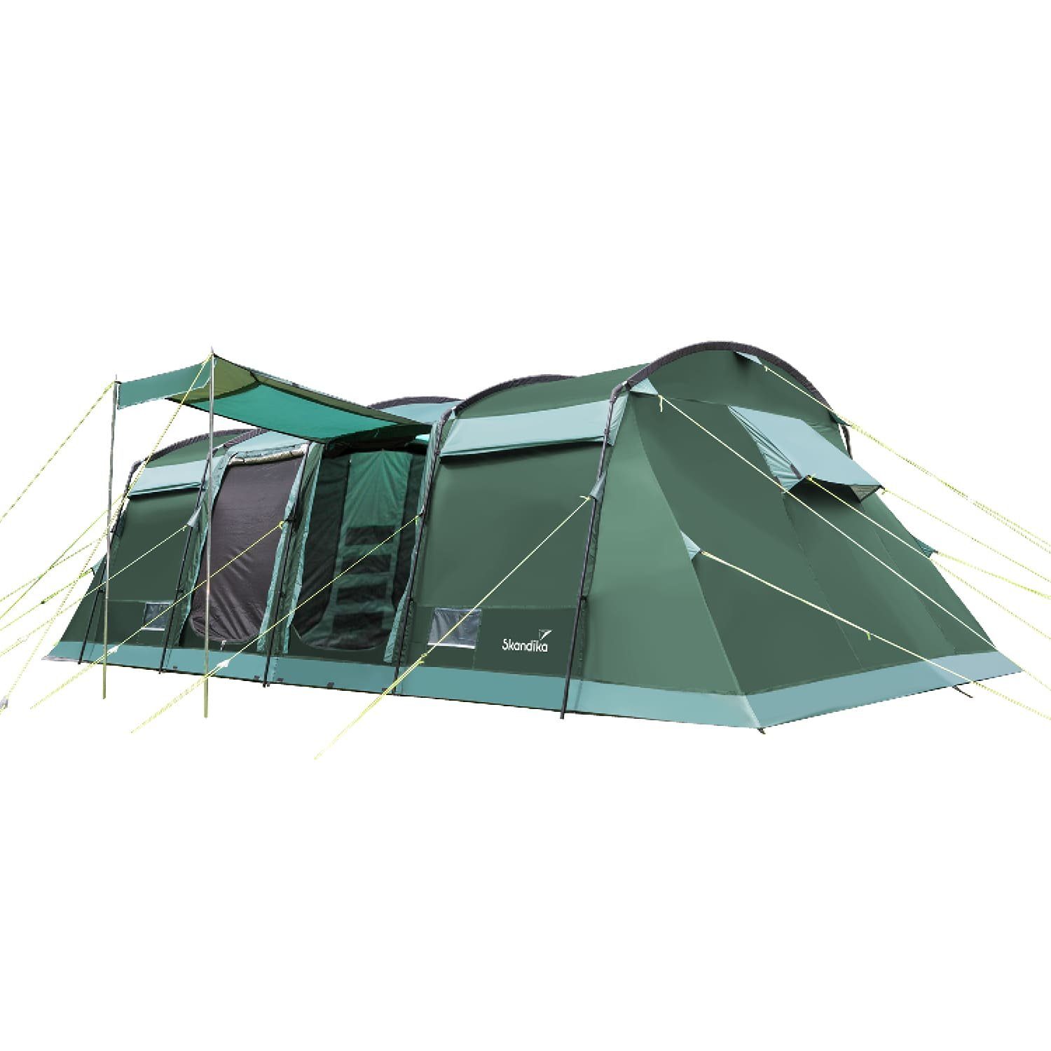 Tunnelzelt Campingzelt, Familienzelt, Montana 10 Sleeper Protect, 2 m Stehhöhe