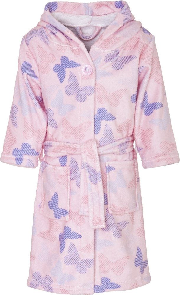 Playshoes Bademantel Fleece-Bademantel Schmetterlinge günstig online kaufen