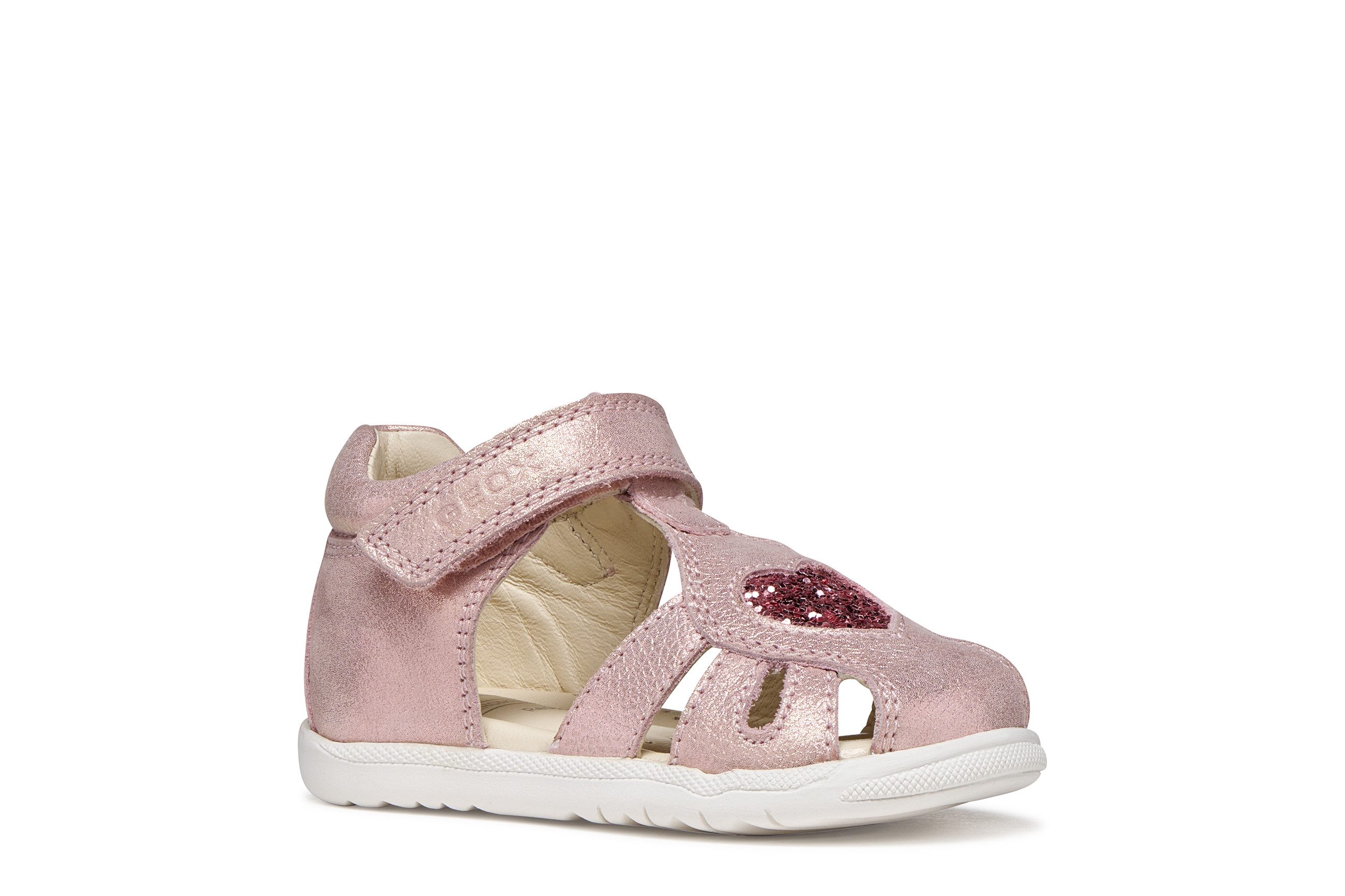 Geox B SANDAL MACCHIA GIR Lauflernschuh Babyschuh mit Klettverschluss, Größenschablone zum Download