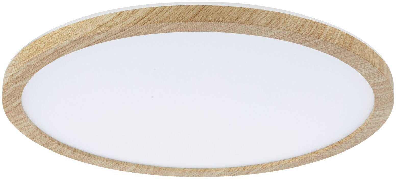Paulmann LED Panel Atria Shine 4000K IP44 rund, LED fest integriert, Neutralweiß, Backlight