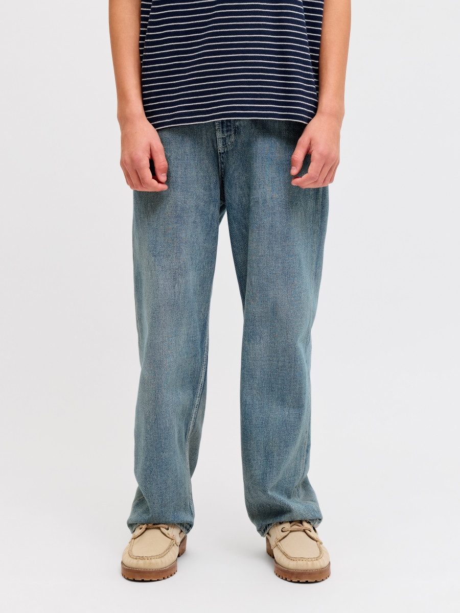 Jack & Jones Junior Weite Jeans JJIALEX (1-tlg) – Bild 5 von 5