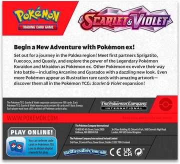 POKÉMON Sammelkarte Pokemon Scarlet & Violet Booster Box - Englisch