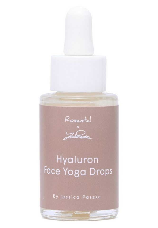 Rosental Organics Gesichtsfluid Hyaluron Face Yoga Drops, 1-tlg., mit  feuchtigkeitsspendender Textur