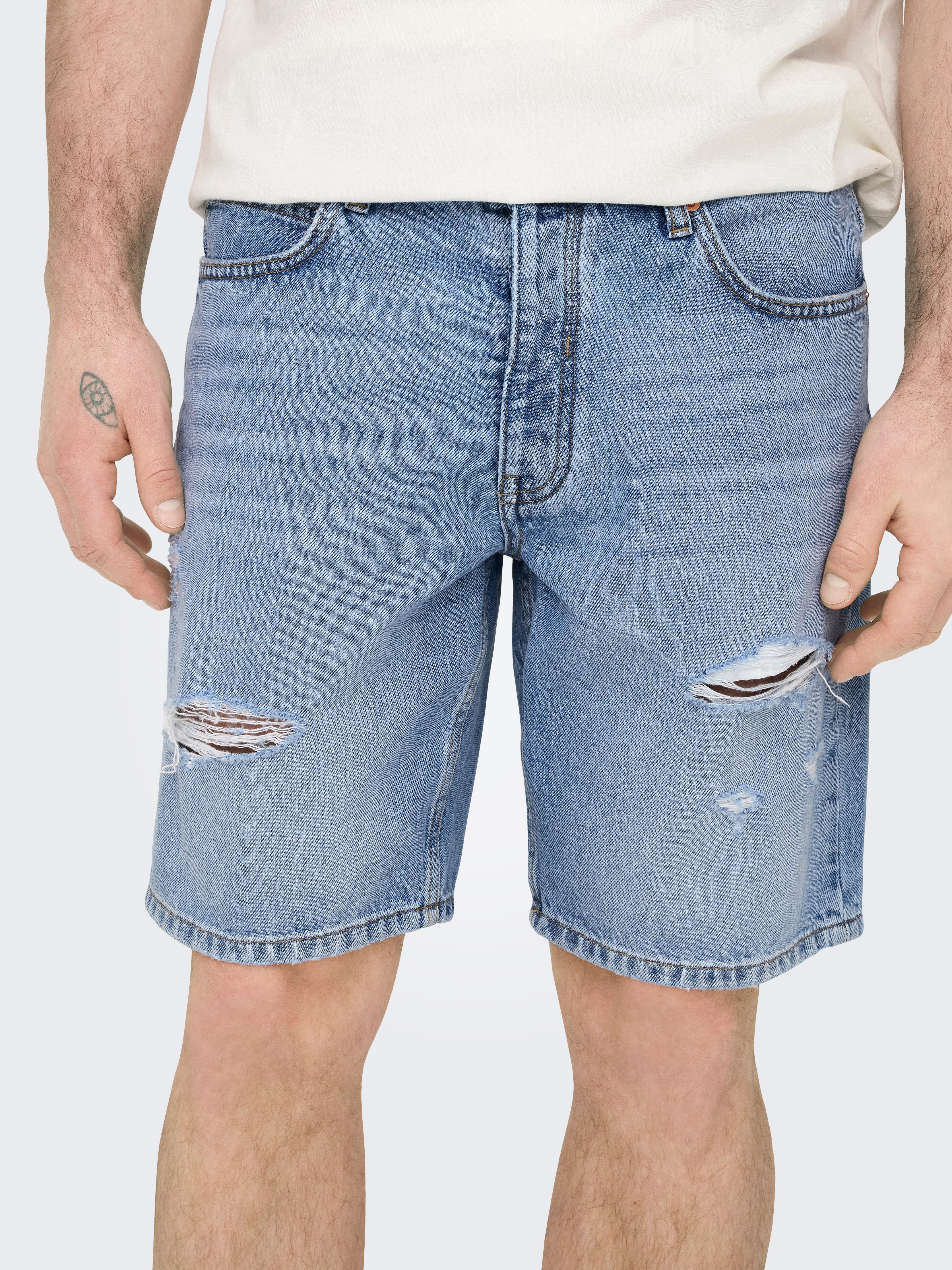 ONLY & SONS Jeansbermudas günstig online kaufen