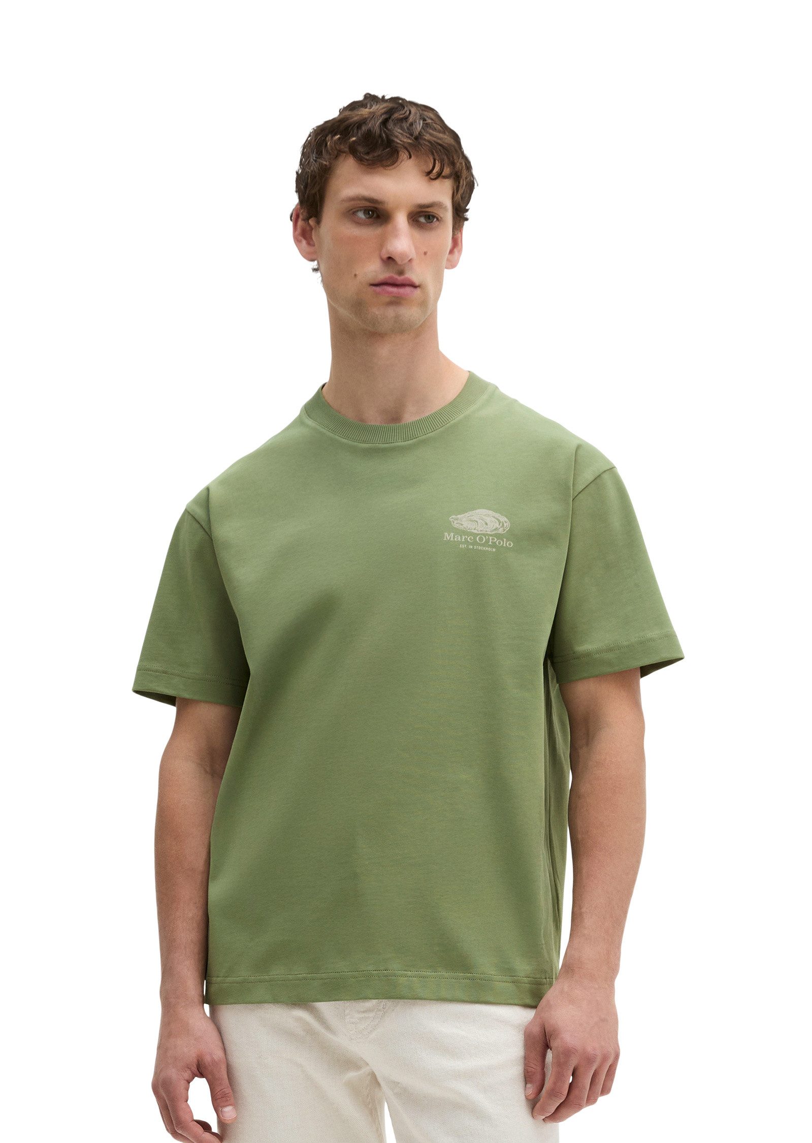 Marc O'Polo T-Shirt mit maritinem Rückenprint