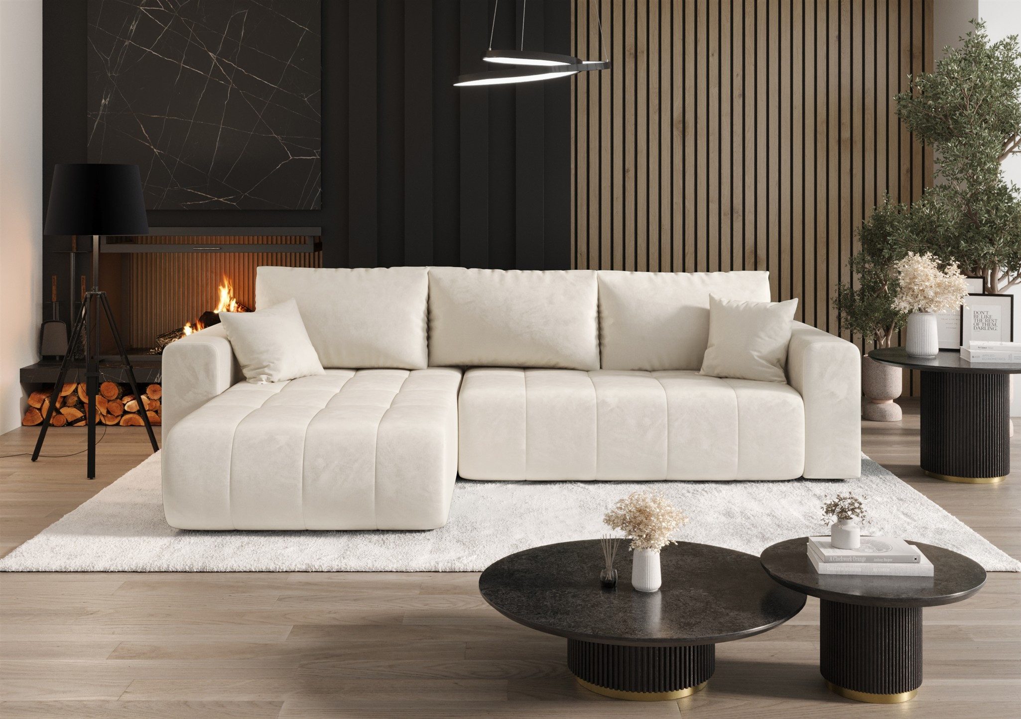 Fun Möbel Ecksofa Sofa Schlafsofa CAMILA günstig online kaufen