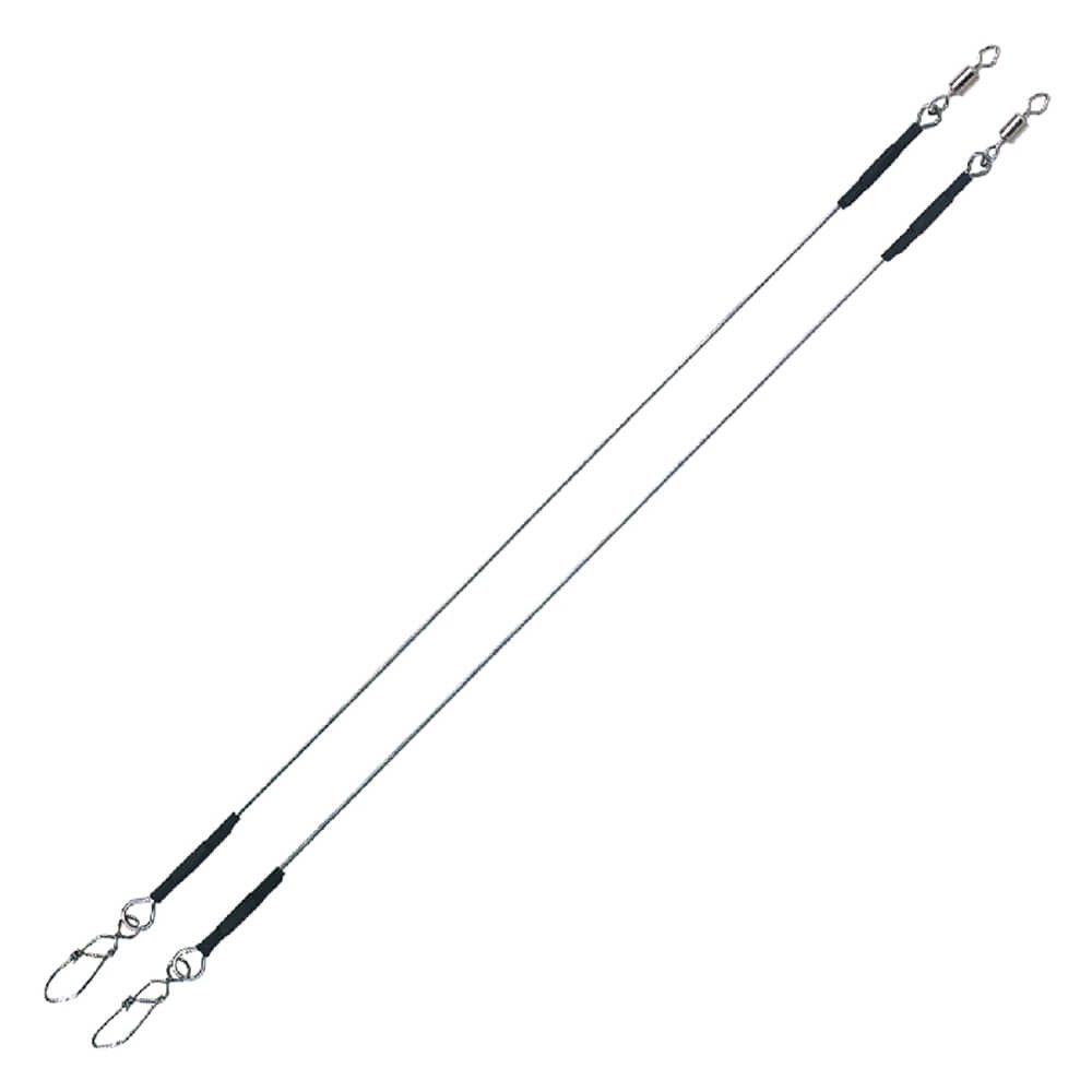 Jenzi Vorfachschnur Jenzi Spinnstange Deluxe mit Wirbel und Snap, 0,17 m Длина