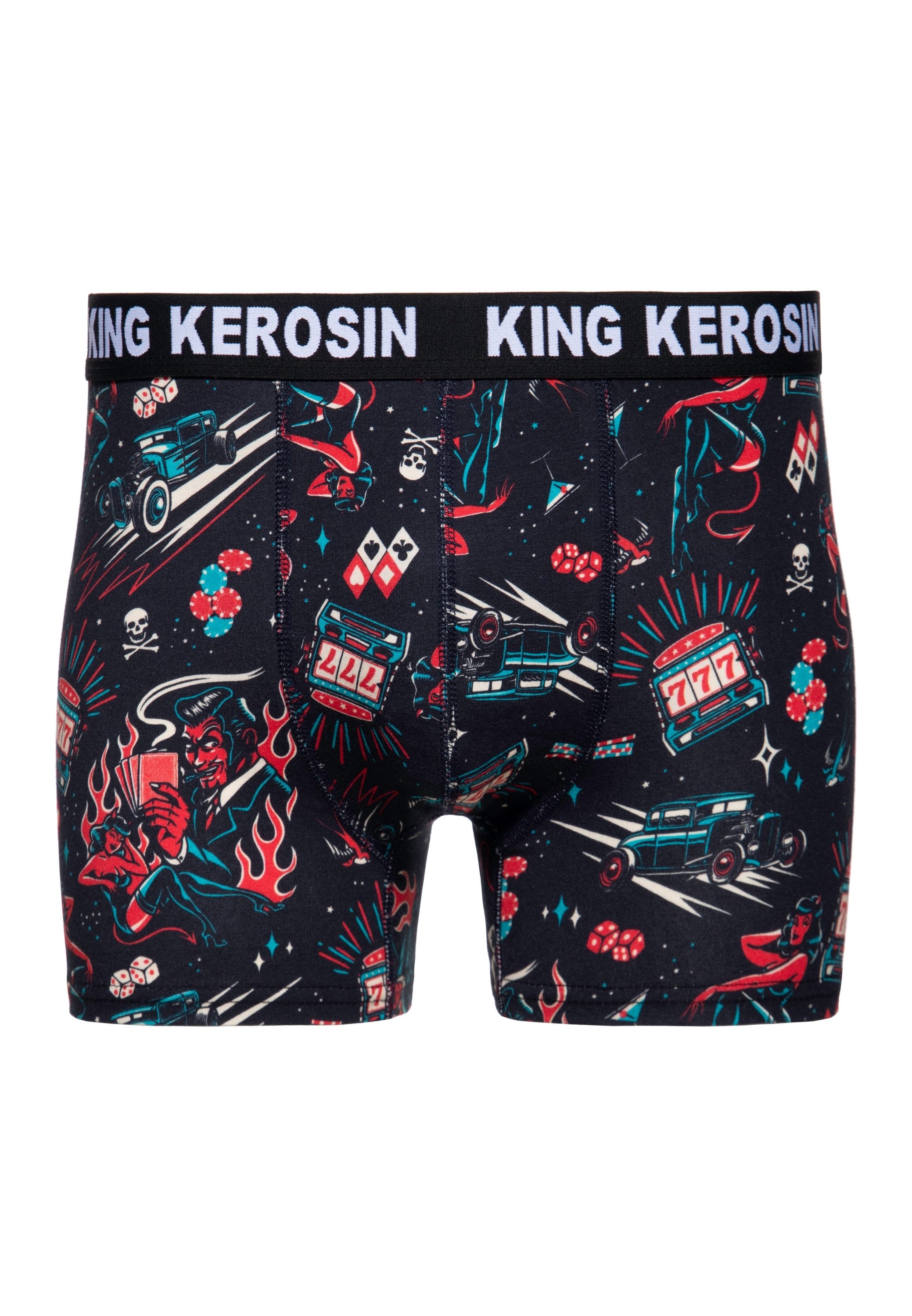 KingKerosin Boxershorts Rockabilly Devil