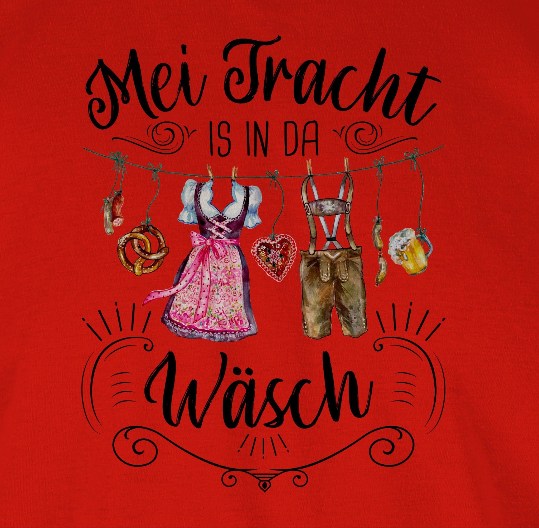 Shirtracer T-Shirt Mei Oktoberfest Tracht Rot da 2 Herren is Mode für in Wäsch