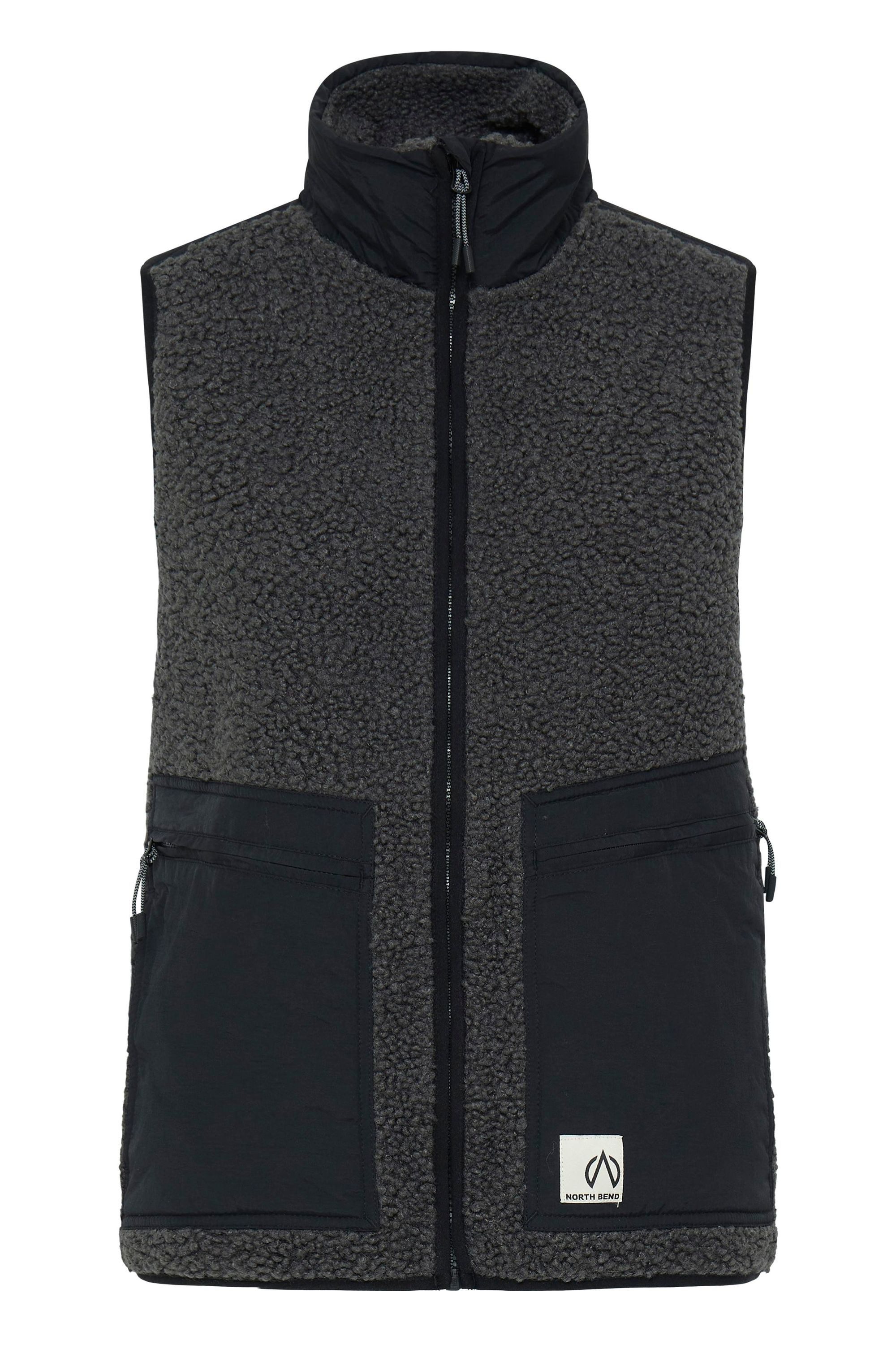 North Bend Funktionsweste NBGalan W Teddy Vest Modische Teddyweste mit prak günstig online kaufen