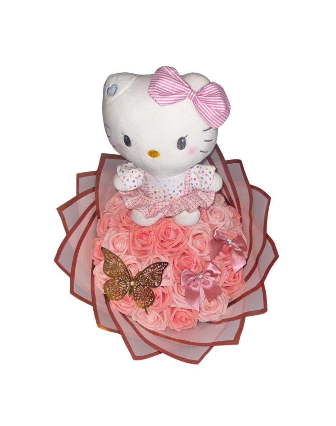 Kunstblumenstrauß Blumenstrauß / Rosen / Bouquets / Blumen / Künstliche Blu günstig online kaufen