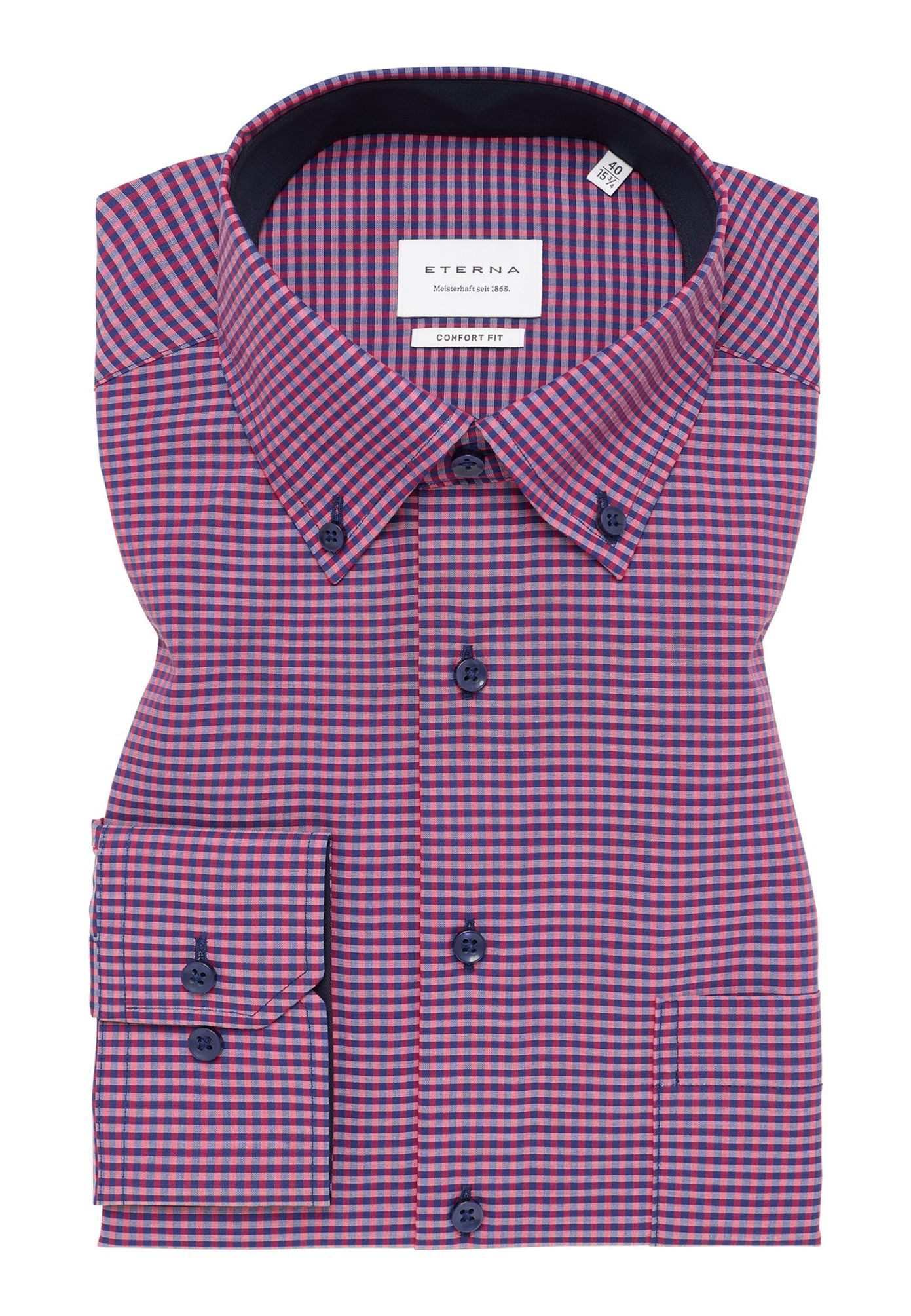 Eterna Langarmhemd 8913 E146 comfort fitButton-Down
