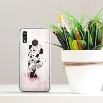 DeinDesign Handyhülle Minnie Mouse Disney Vintage Minnie Watercolor, Huawei P20 Lite Silikon Hülle Bumper Case Handy Schutzhülle