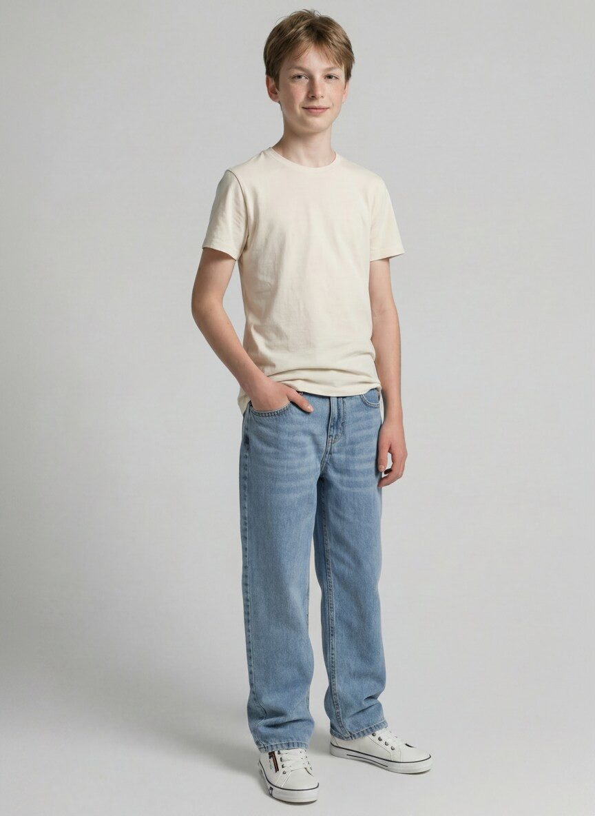 TOM TAILOR Weite Jeans Jeanshosen Baggy Fit Jeans – Bild 2 von 5