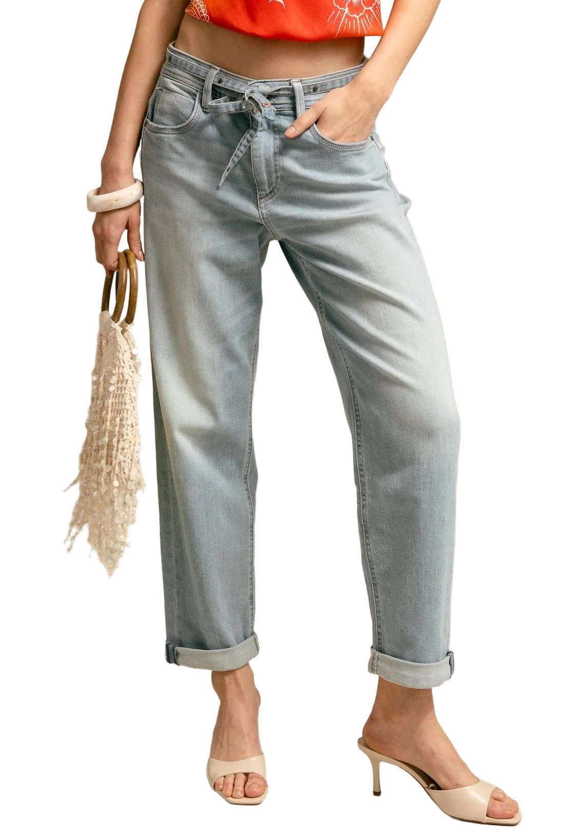 Freeman T. Porter Stretch-Jeans FREEMAN T. PORTER TIMEA SDM samba light 25323 6062.F2370-L - COMFORT