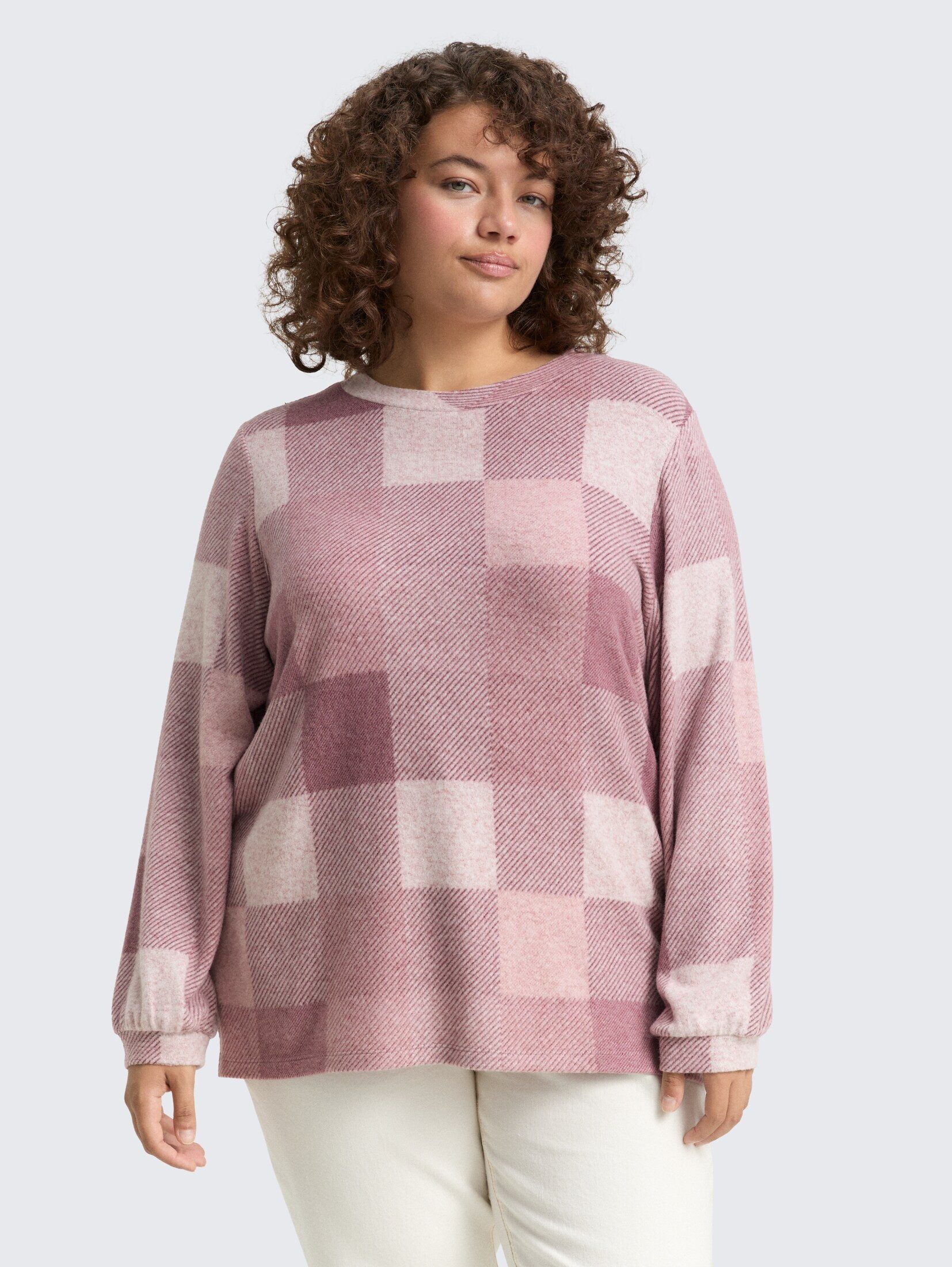 TOM TAILOR PLUS Langarmshirt Plus Size günstig online kaufen
