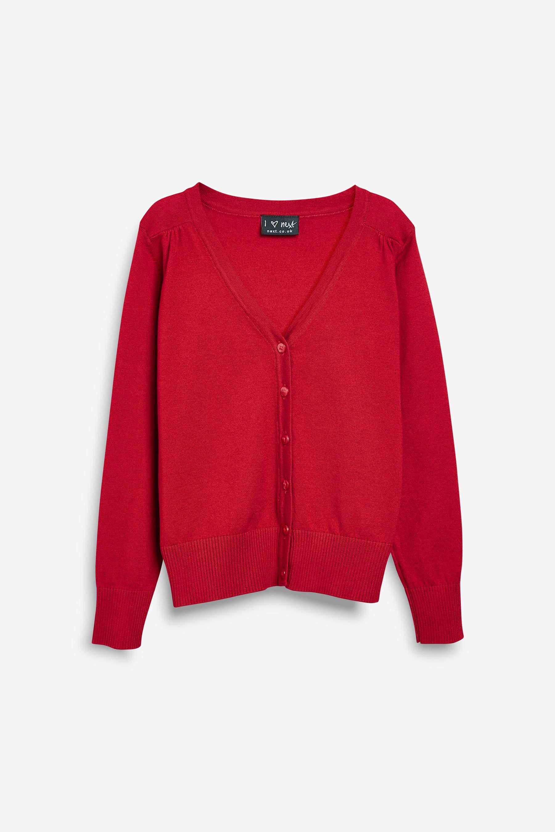 Next Strickjacke Strickjacke mit V-Ausschnitt (1-tlg)