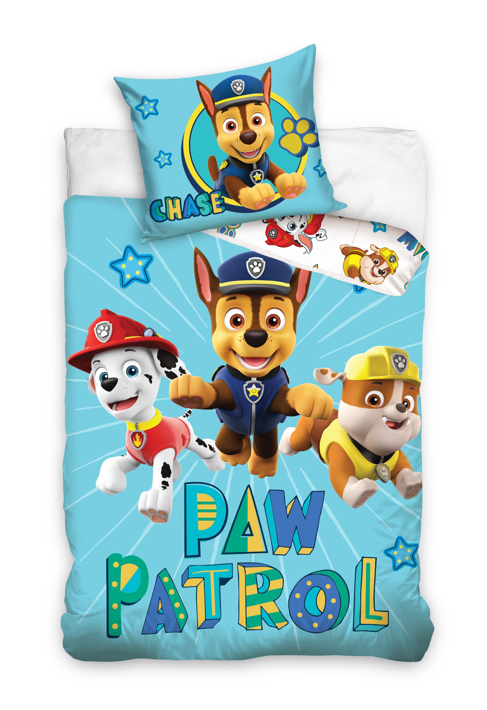 PAW PATROL Babybettwäsche PAW Patrol Babybettwäsche 100x135 cm