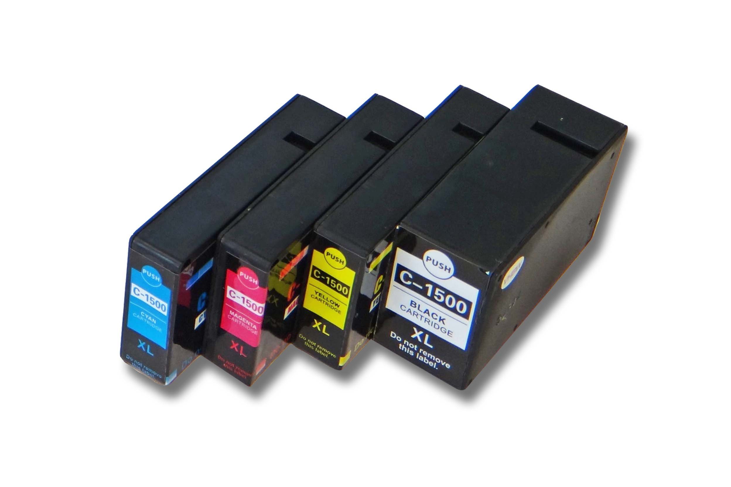 vhbw Tintenpatrone (Ersatz für Canon PGI-1500 XL, PGI1500, PGI1500XL für Drucker & Kopierer Tintenstrahldrucker)
