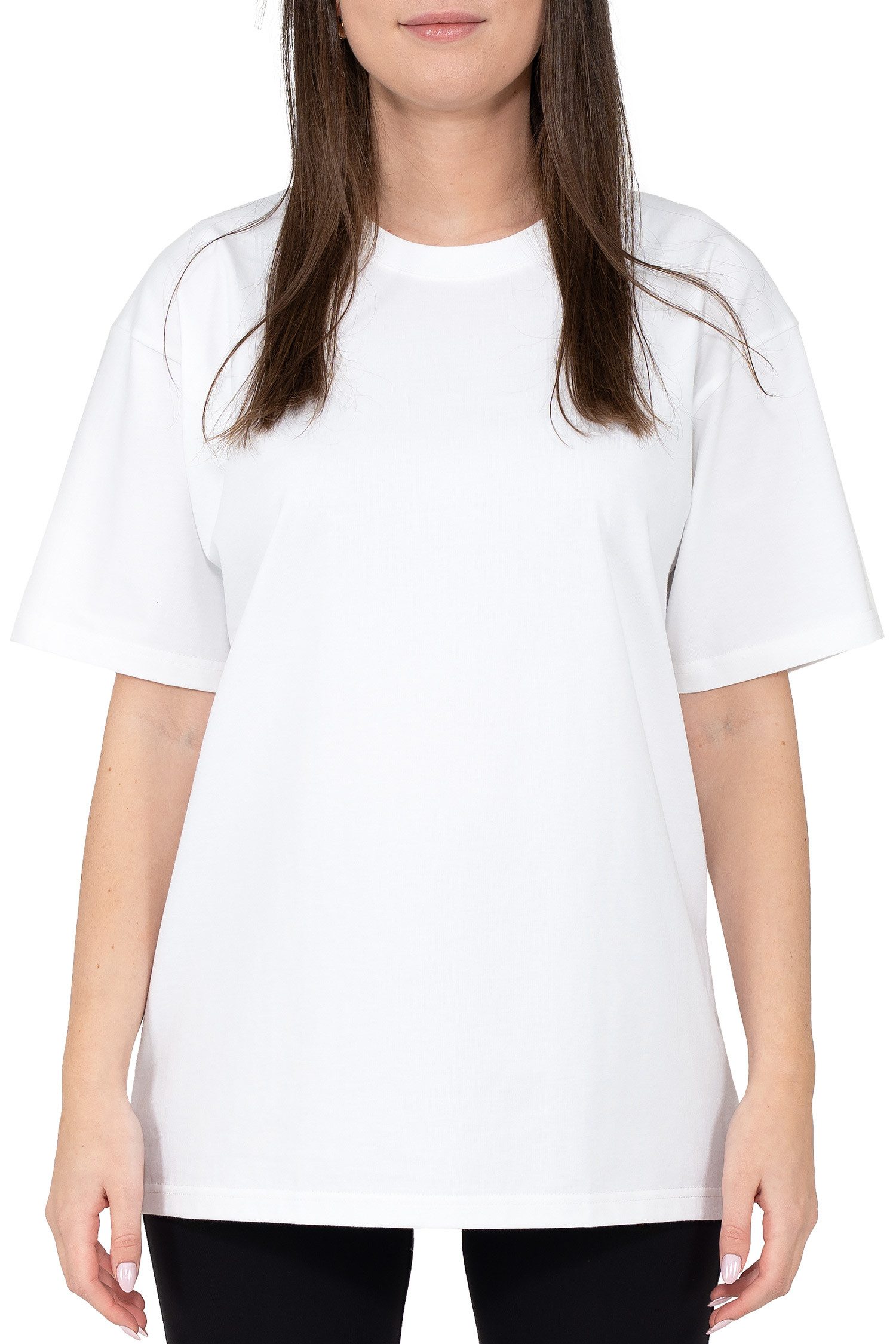 Reichstadt Oversize-Shirt Oversized Kurzarmshirt 24RSW058 in kräftigen Farben