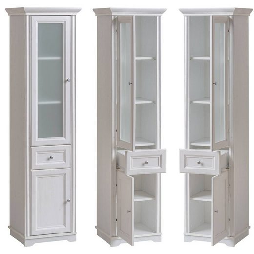 Lomadox Hochschrank »CELAYA-56« Vintage Badezimmer im ...