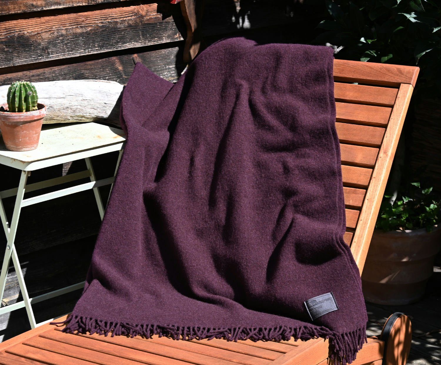 Wolldecke Große 100% Merinowolldecke Walchsee, Wohnen und Accessoires GmbH & Co. KG, Für größere Personen geeignet
